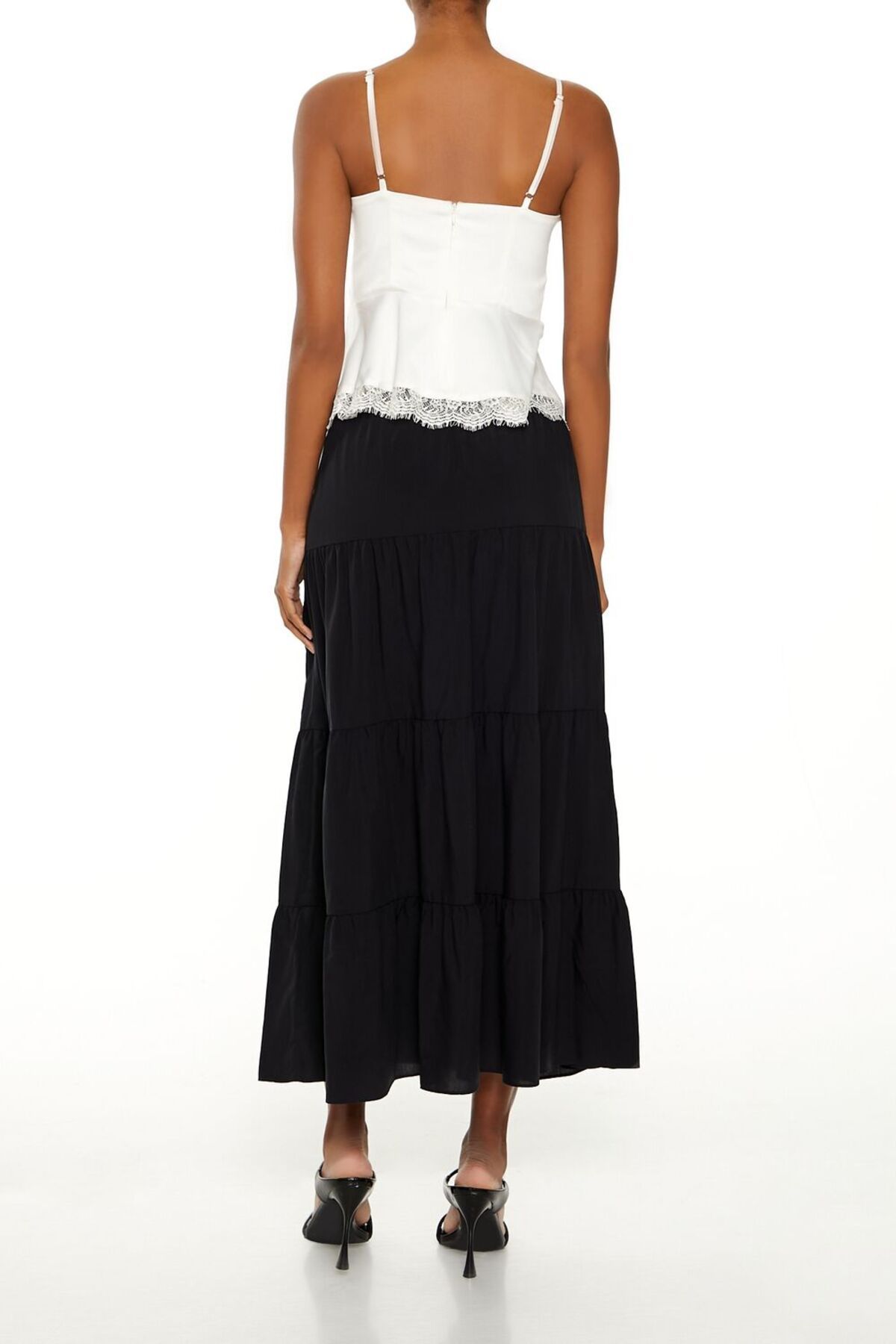 Forever 21 Katmanlı Maxi Etek