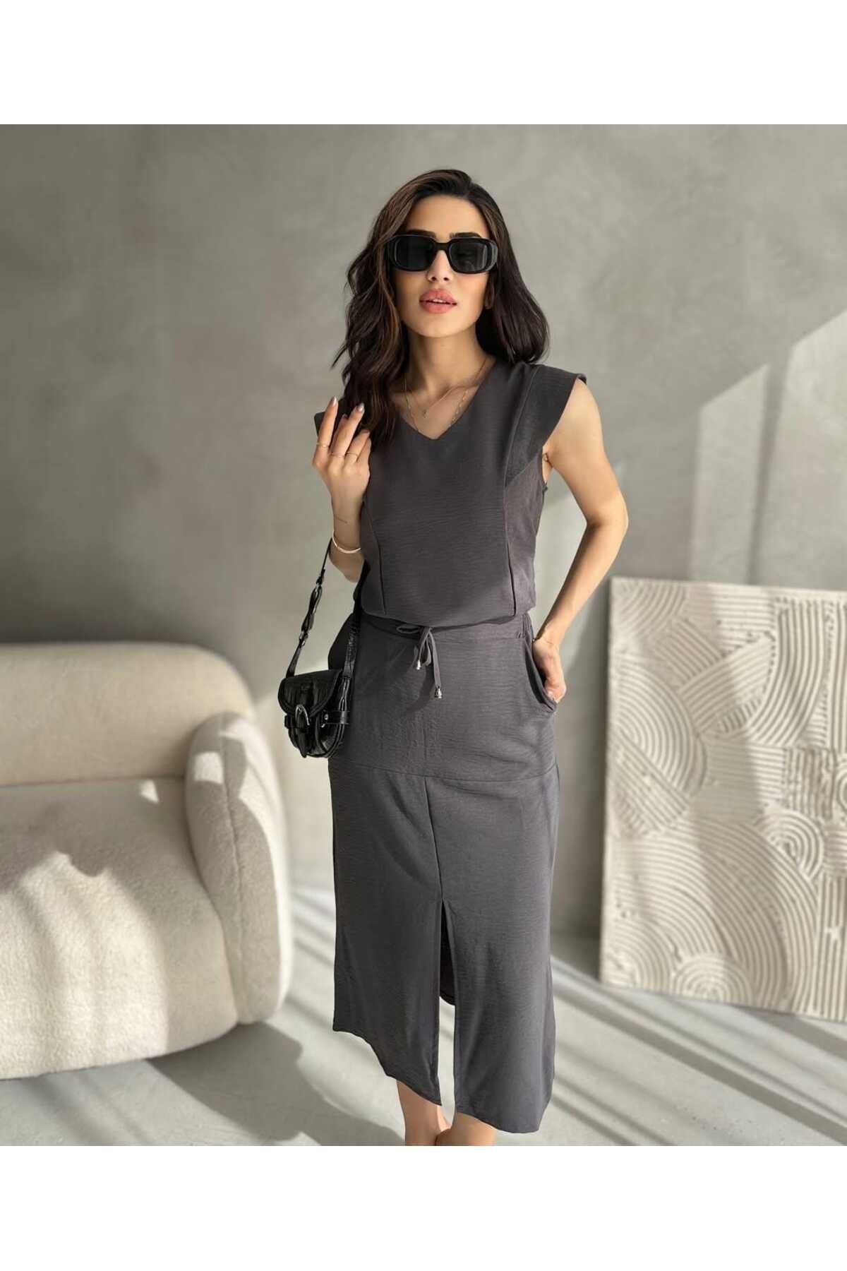 Maison La Femme Kadın Bluz Etek Takım
