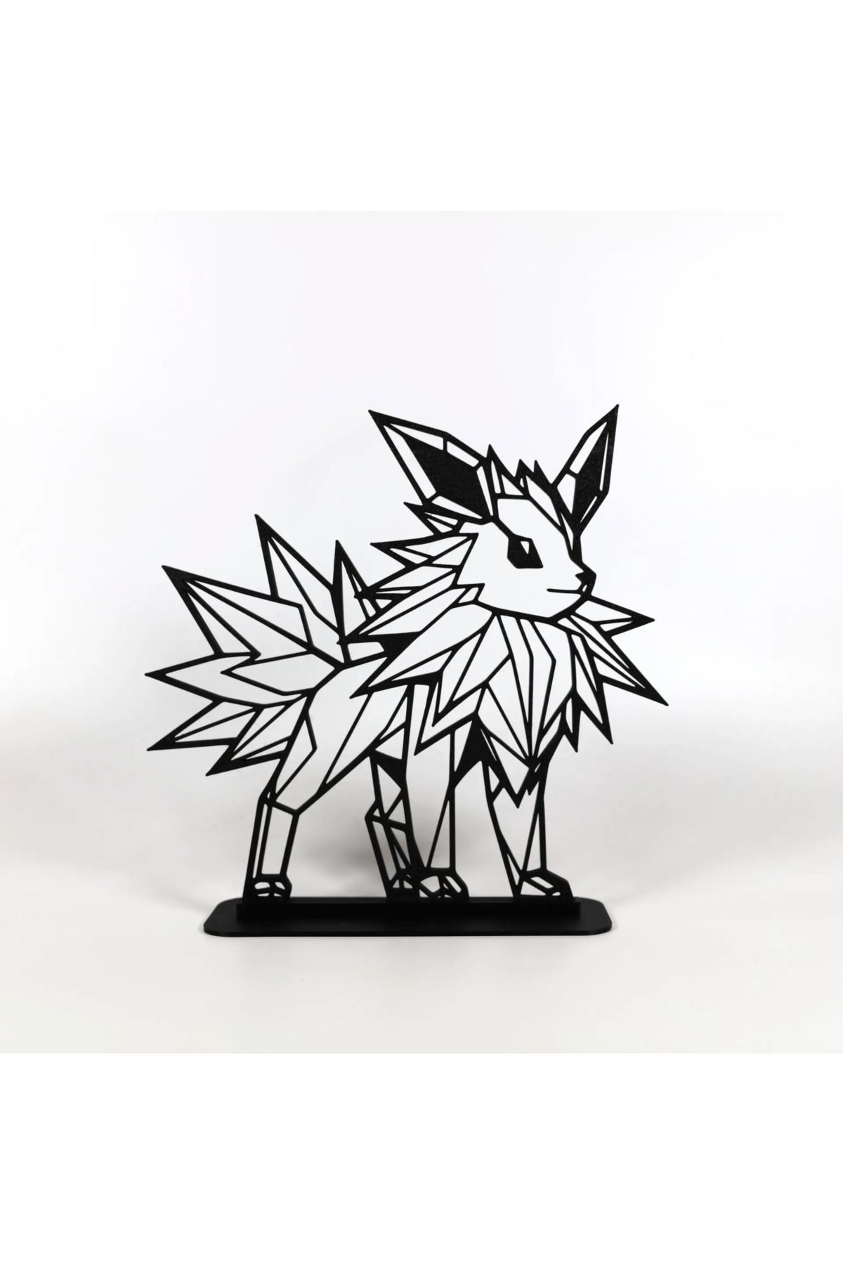 EmAy3d Geometric Çizim Jolteon Masa Üstü Stand Biblo – Şık ve Modern 3D Dekor
