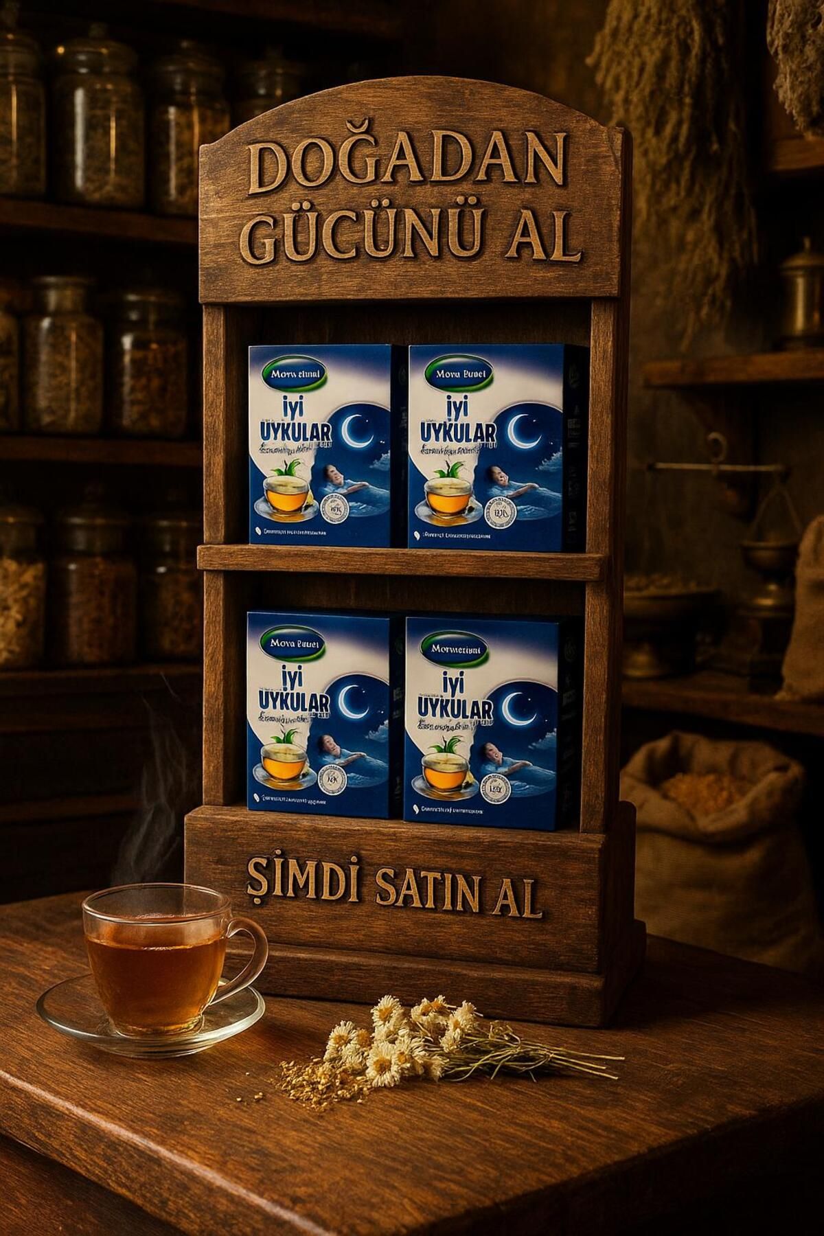 Çare Burada "İyi Uykular" Çayı 40'lı Süzen Poşet (4 Adet)