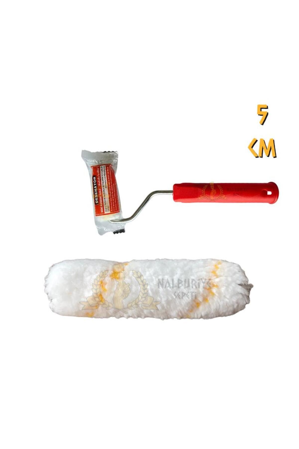 DESENATÖR Desenatör Extra Saten Parmak Rulo Takım - 5 cm - 1 Adet