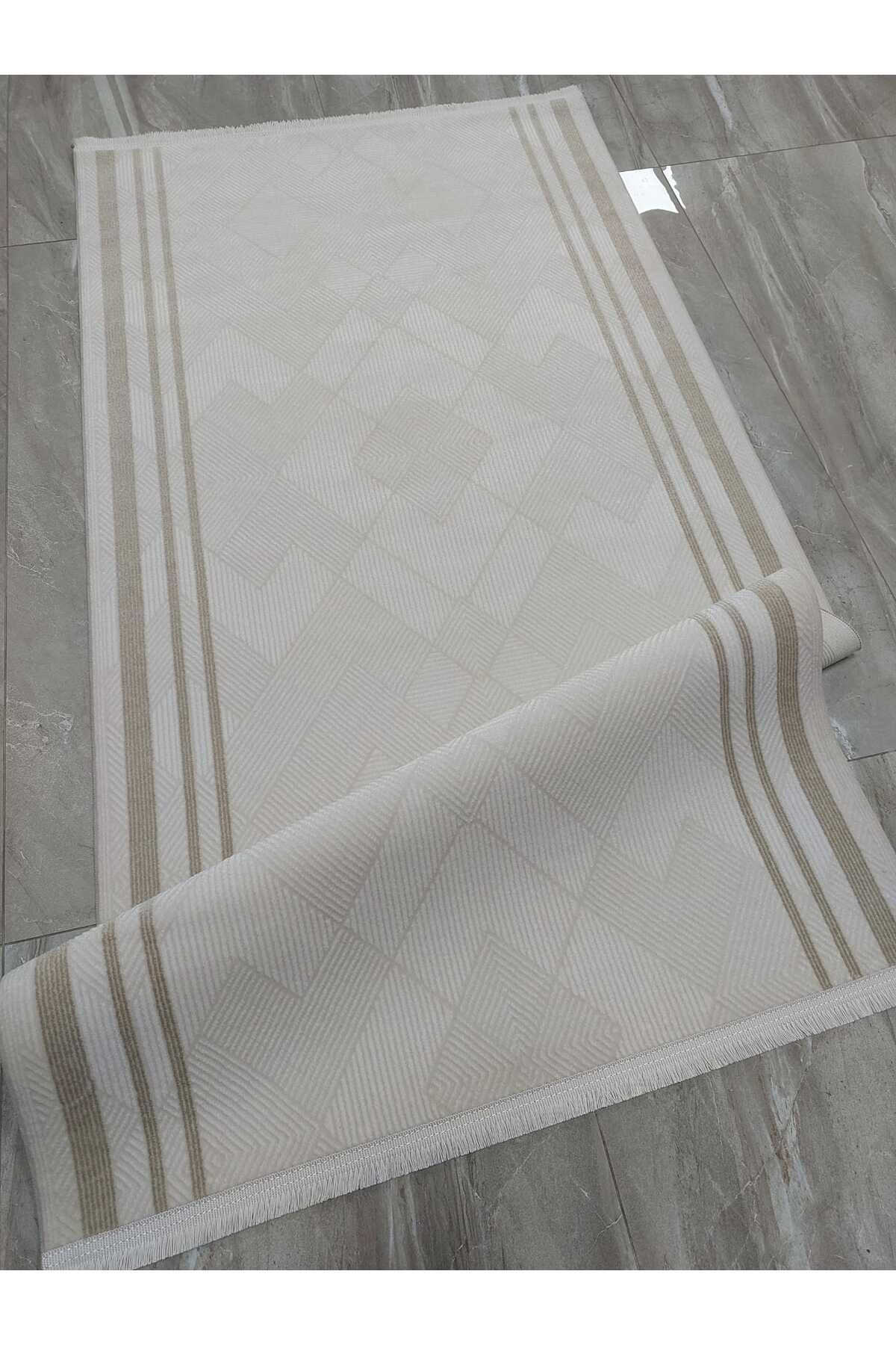 NOVA HALI Bambu tarz %100 Akrilik modern kesme halı yolluk salon halısı koridor mutfak halısı