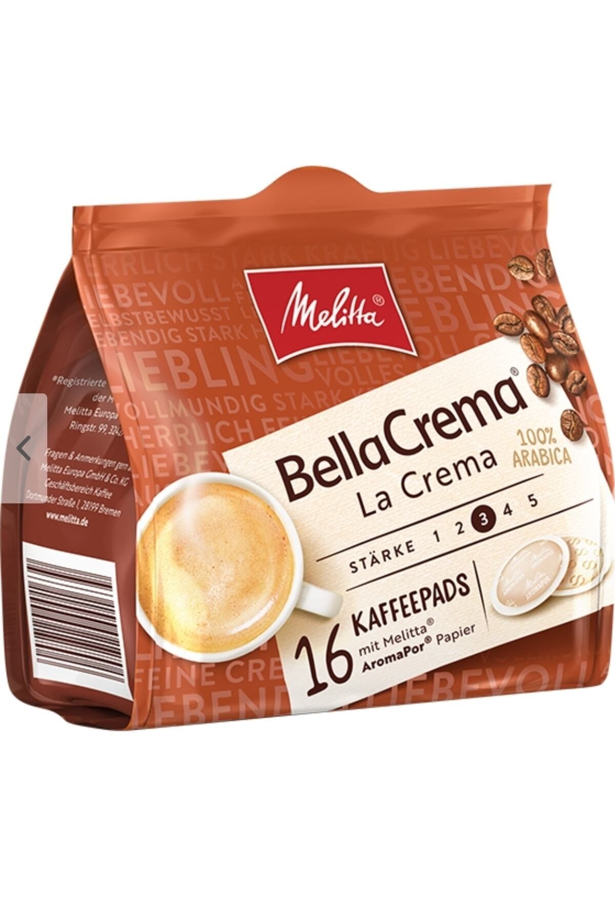 AlohamoraShop Bella Crema La Crema Kahve Pad(senseo Uyumlu)