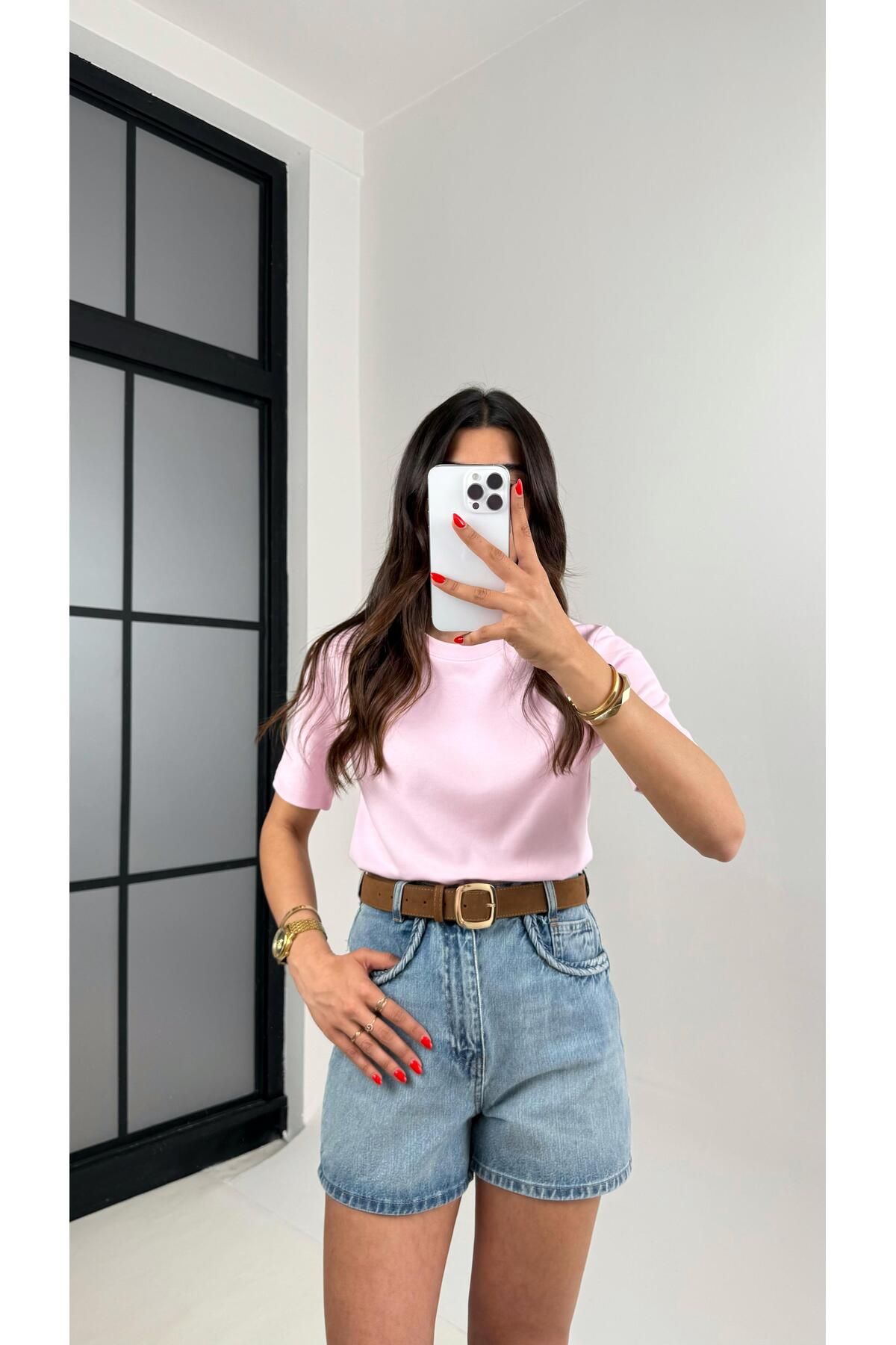 Gaus Pembe MD Muadil Kısa Kol Tshirt Gaus00480