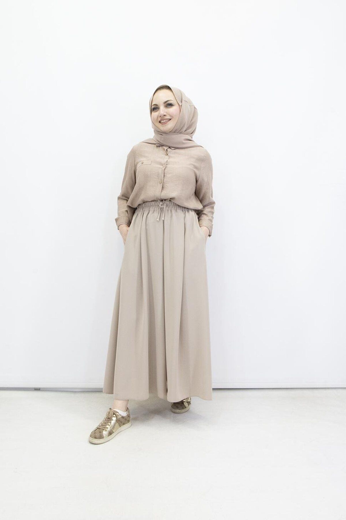 feray kaya 0347 Krep Kumaş Pantolon