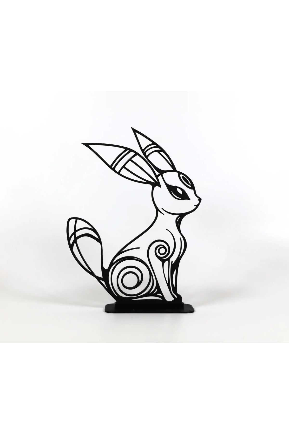 EmAy3d Geometric Çizim Umbreon Masa Üstü Stand Biblo – Şık ve Modern 3D Dekor
