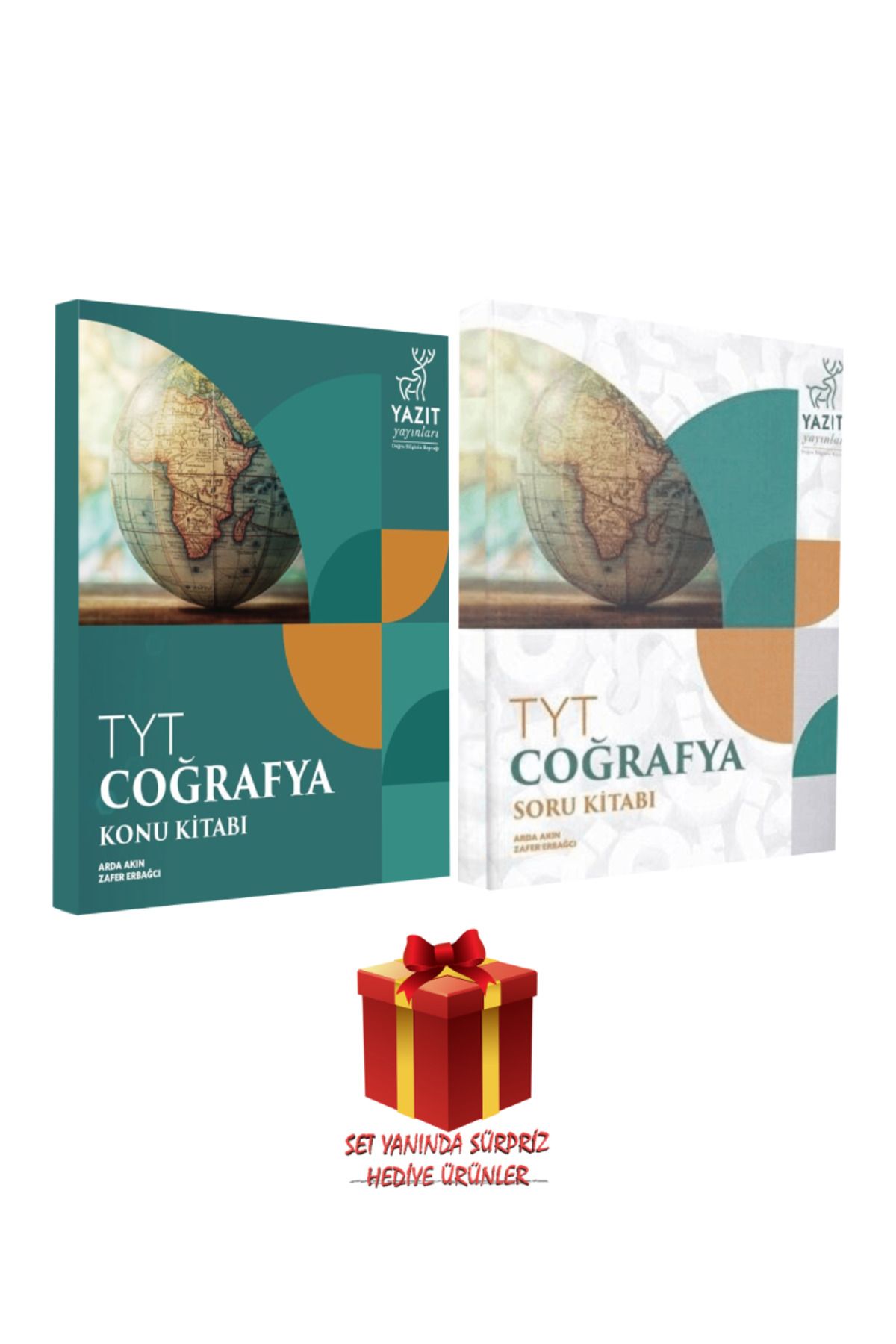 Yazıt Yayınları TYT Coğrafya Konu Kitabı+ TYT Coğrafya Soru Bankası+ Sürpriz Hediye