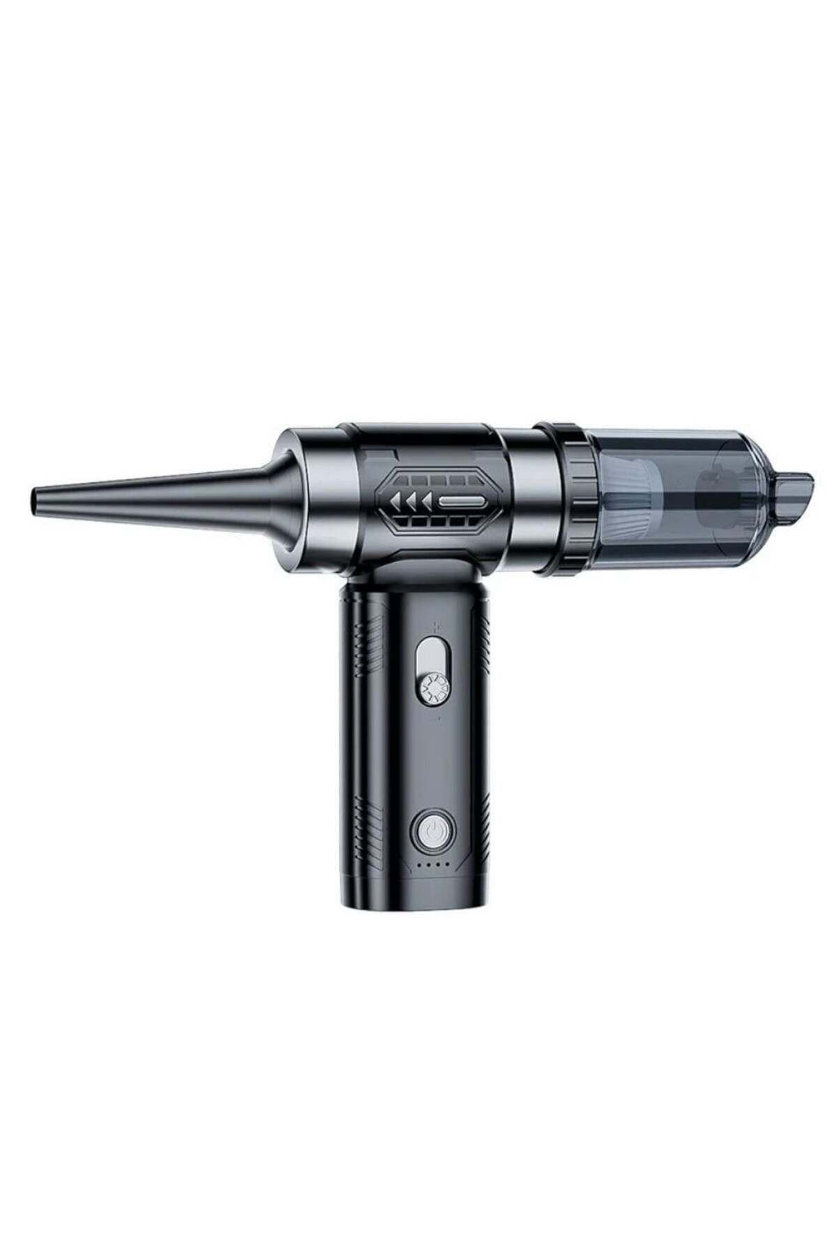ACL Başlıklı Araç Süpürgesi 80V Güçlü Çekim Yıkanabilir Filtre Taşınabilir Mini Elektrikli