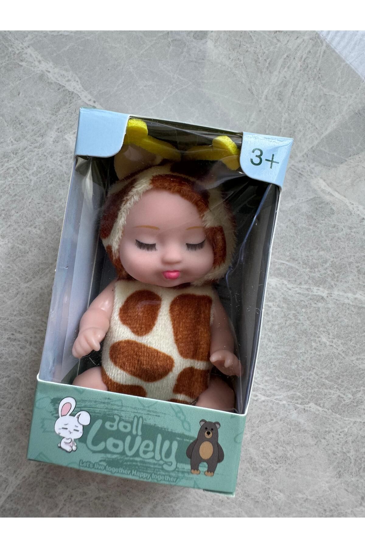 Bumelo Mini Bebek 3+ Yaş İçin Doğum Günü Hediye Koleksiyonu için Bebek Evi Arkadaş Figürleri