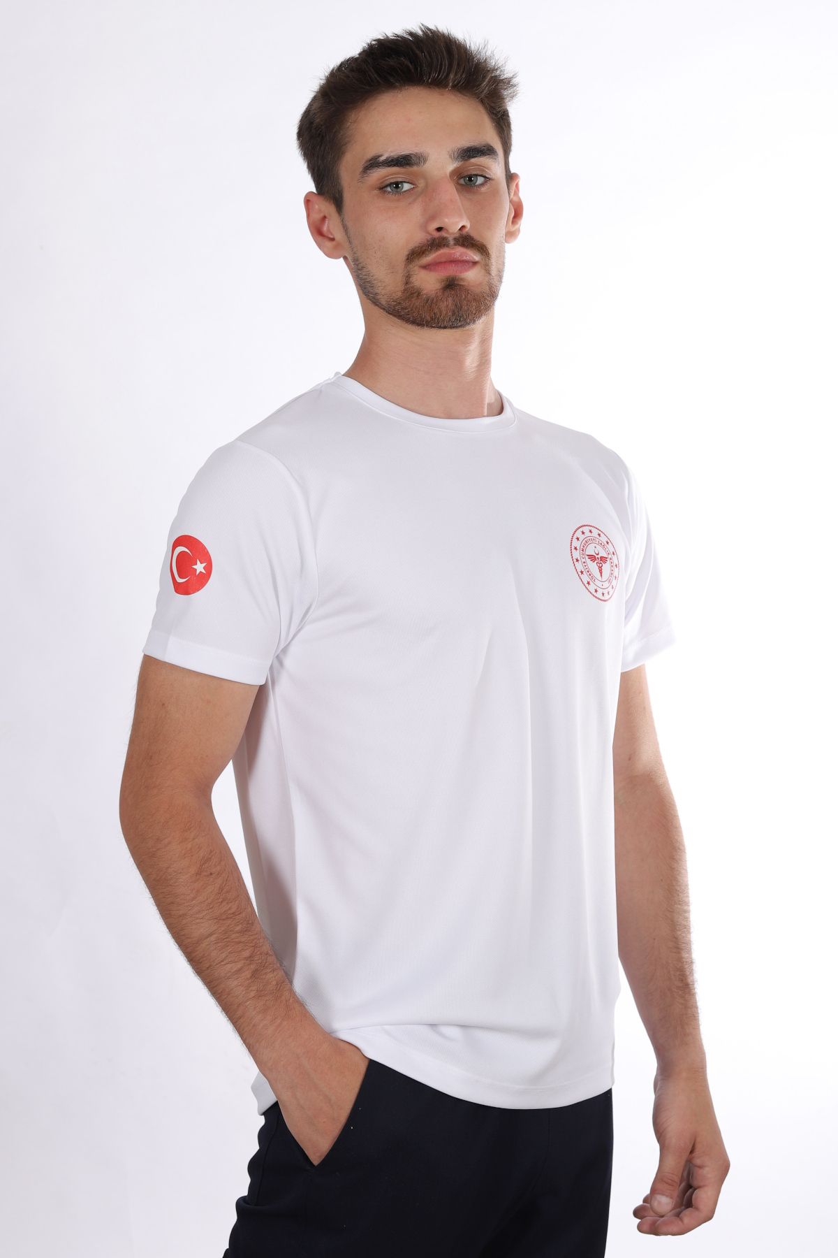 Pratik Medikal 112 Acil Sağlık Dry Touch Bisiklet Yaka Tişört Unisex
