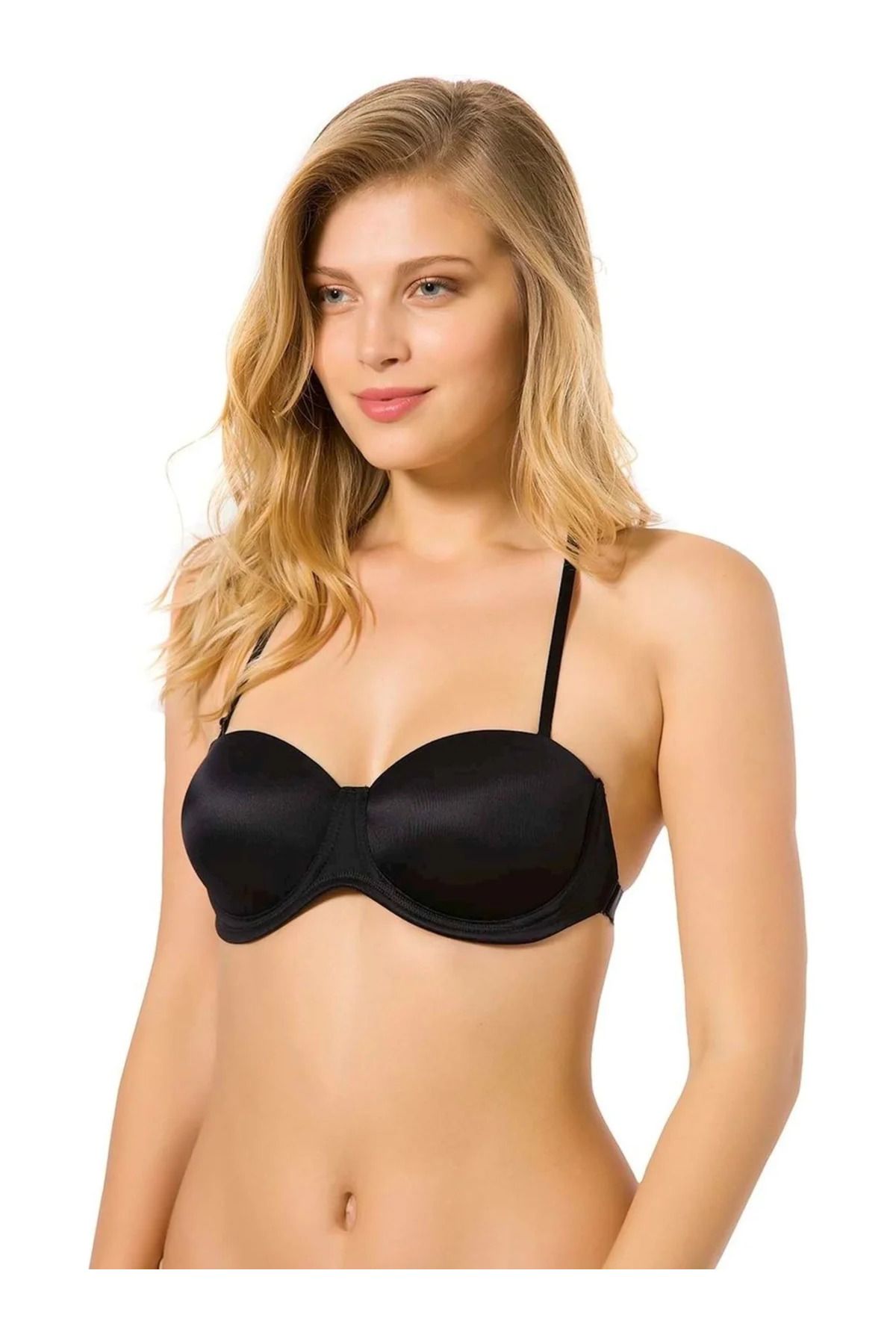 Butik Le Jardin 7043 Siyah Desteksiz Sütyen