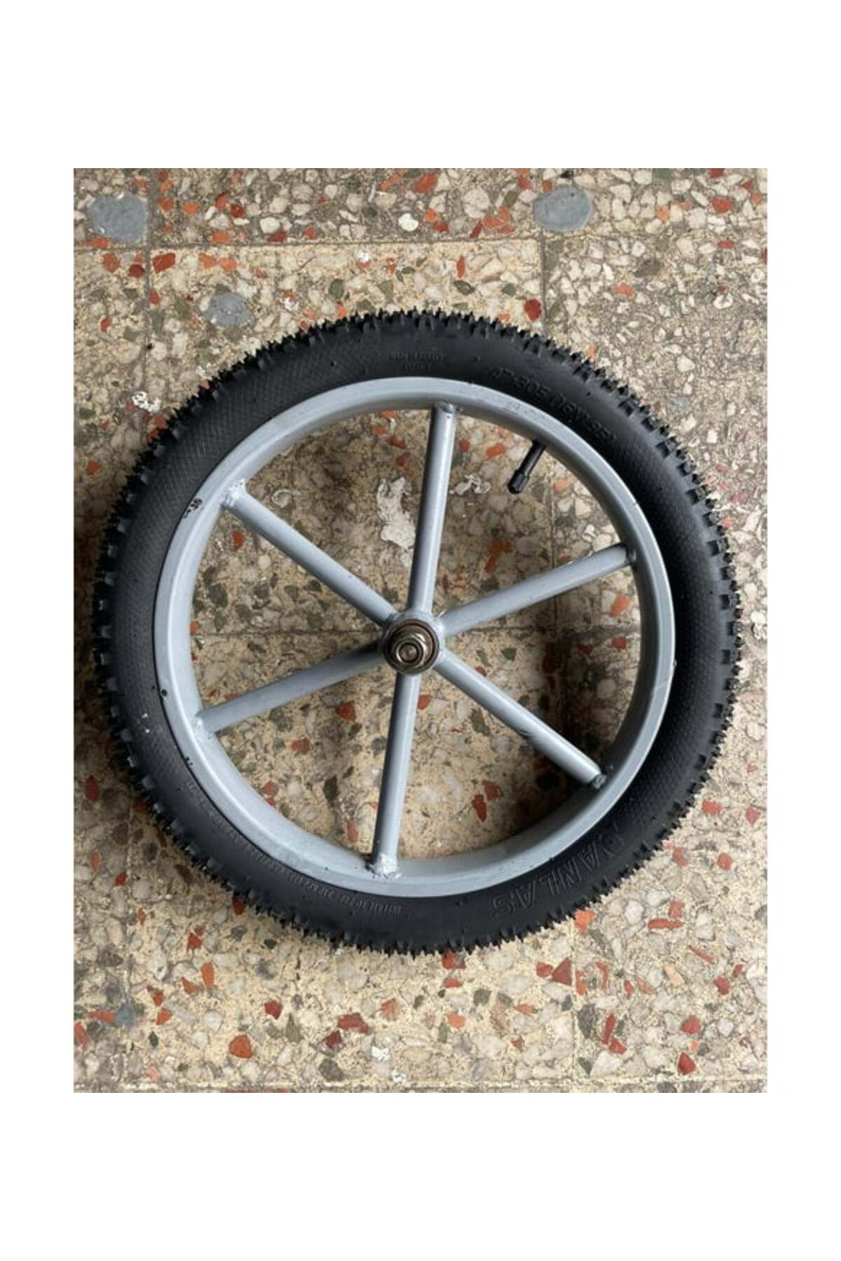 Kuzgun Ticaret Seyyar Tezgah / Araba Tekerleği 40 cm - Borulu Jant (Jant Boyu:30 cm)