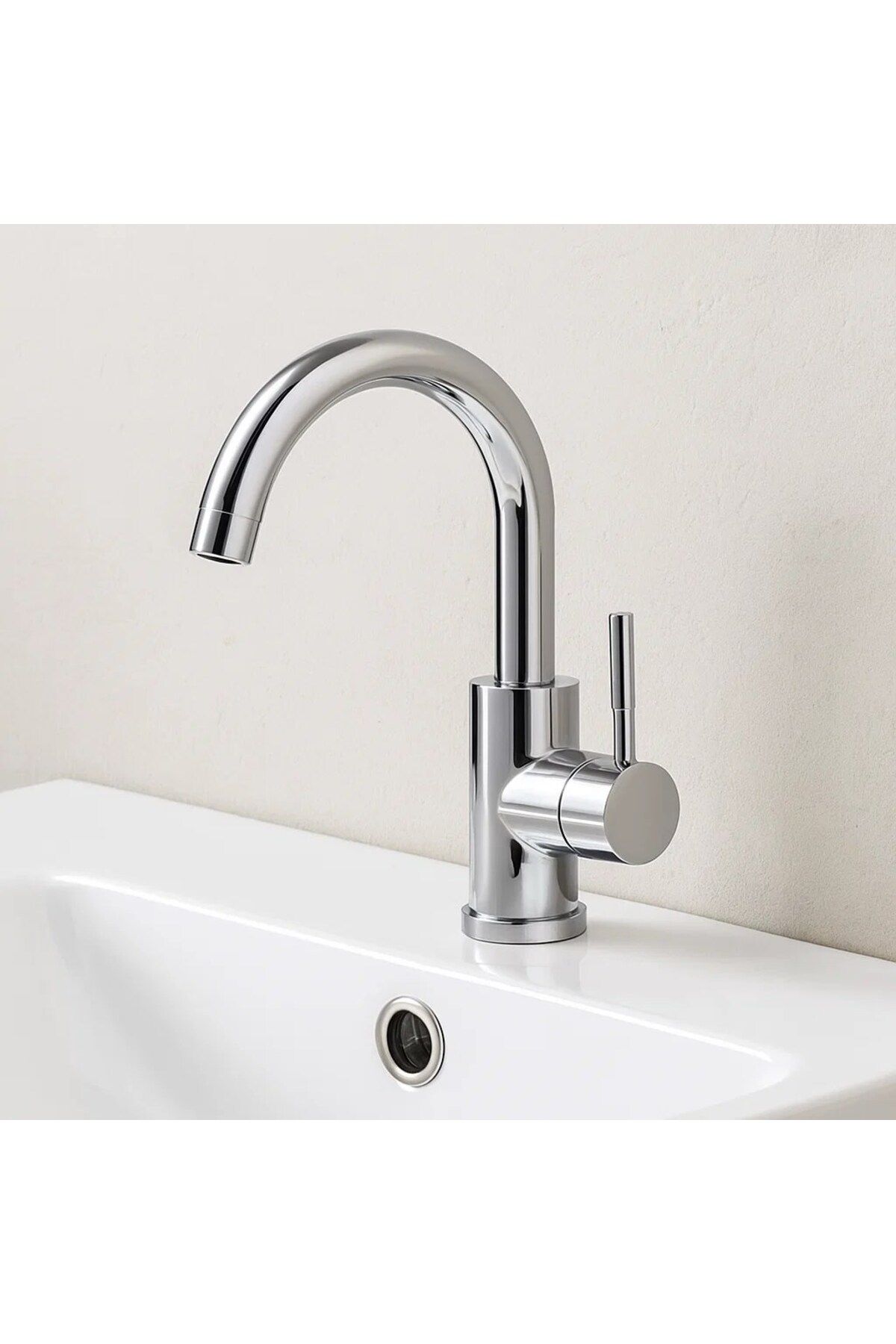 Sardıcı Lavabo Bataryası musluğu Çift Su Girişli 5 Yıl Garantili paslanmaz pirinç musluk