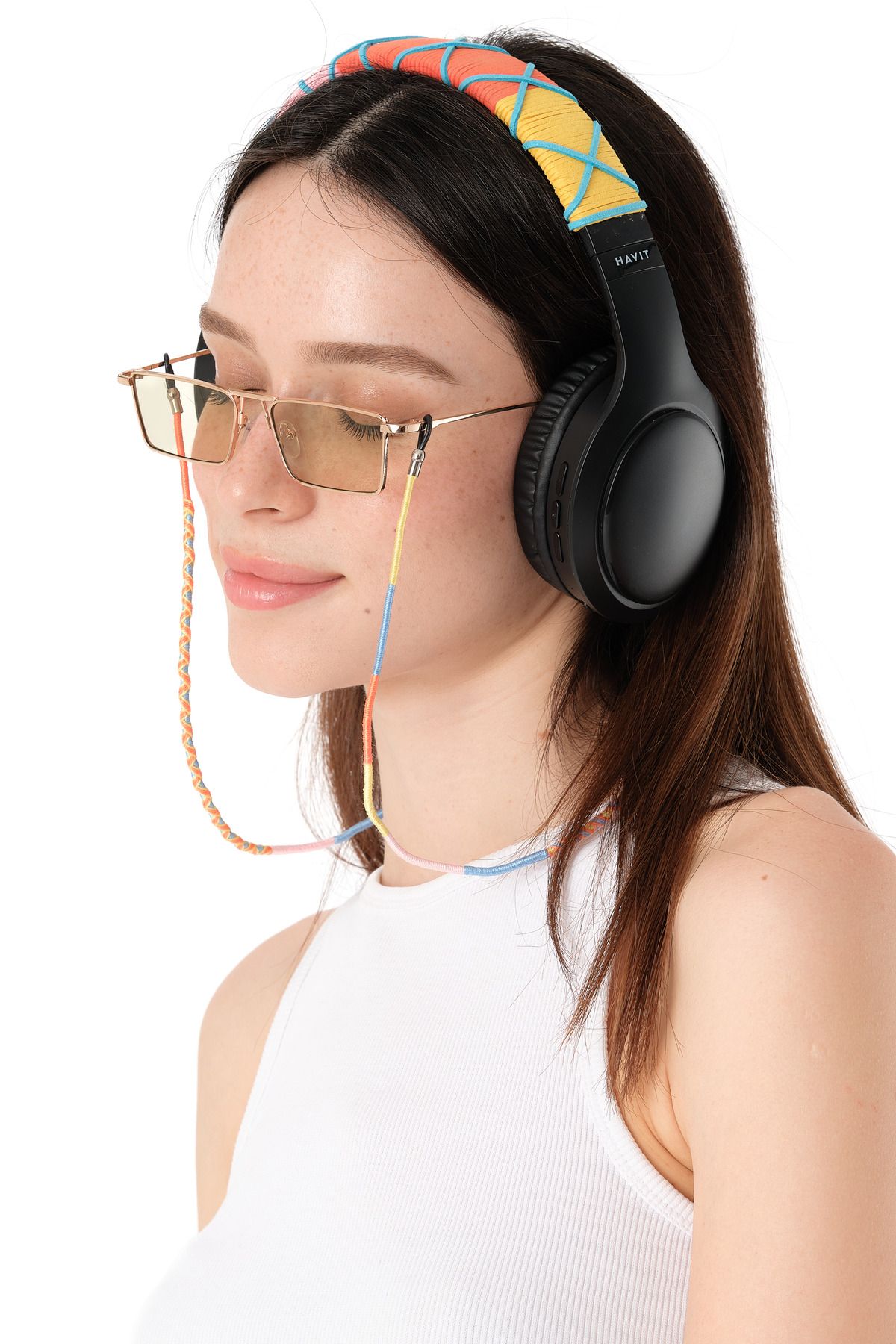 Havit (Havit H633) Hippi El Örgü Süslemeli Bluetooh Kulaklık