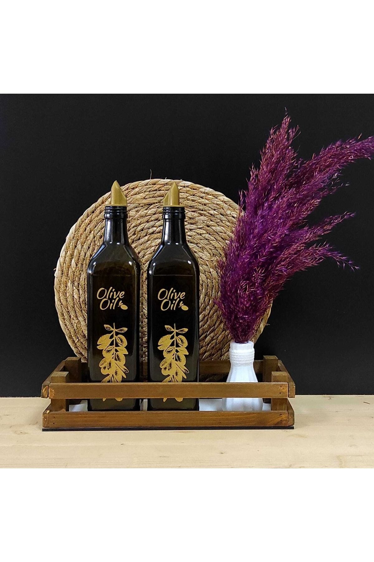 YONGA'S BOUTİQUE 2’li 500ml Gold Zeytindalı Yağlık