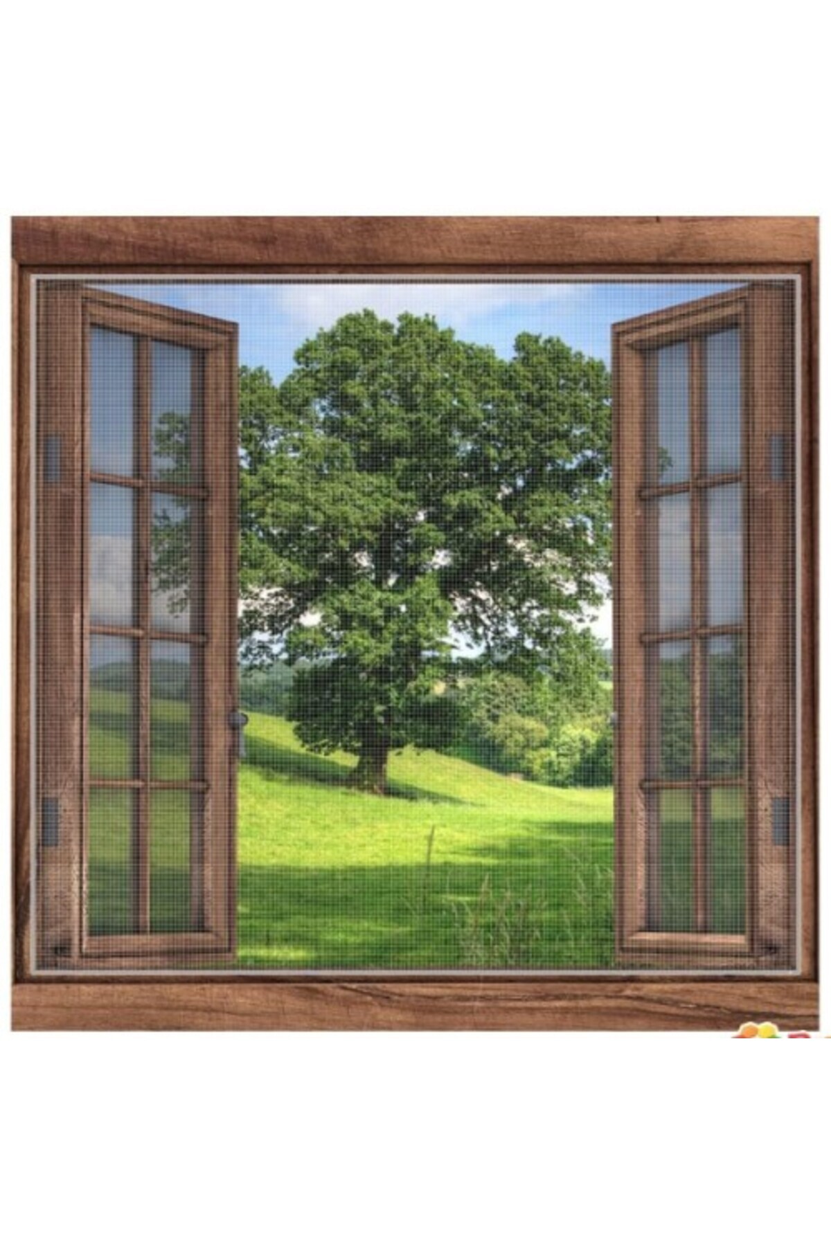 Cosmos e-ticaret Yapışkanlı Çift Kanat Sineklik