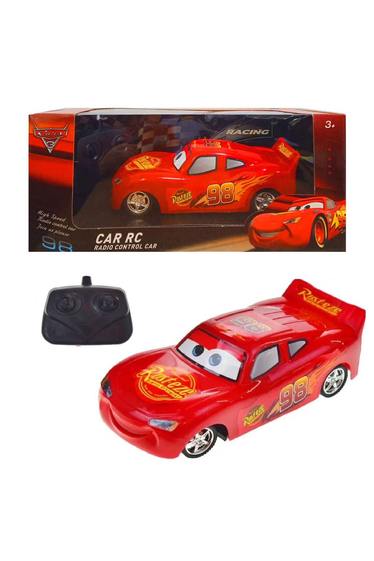 Art Tone SİNBAD KUMANDALI ARABA CARS MCQUEEN ARABA 3+