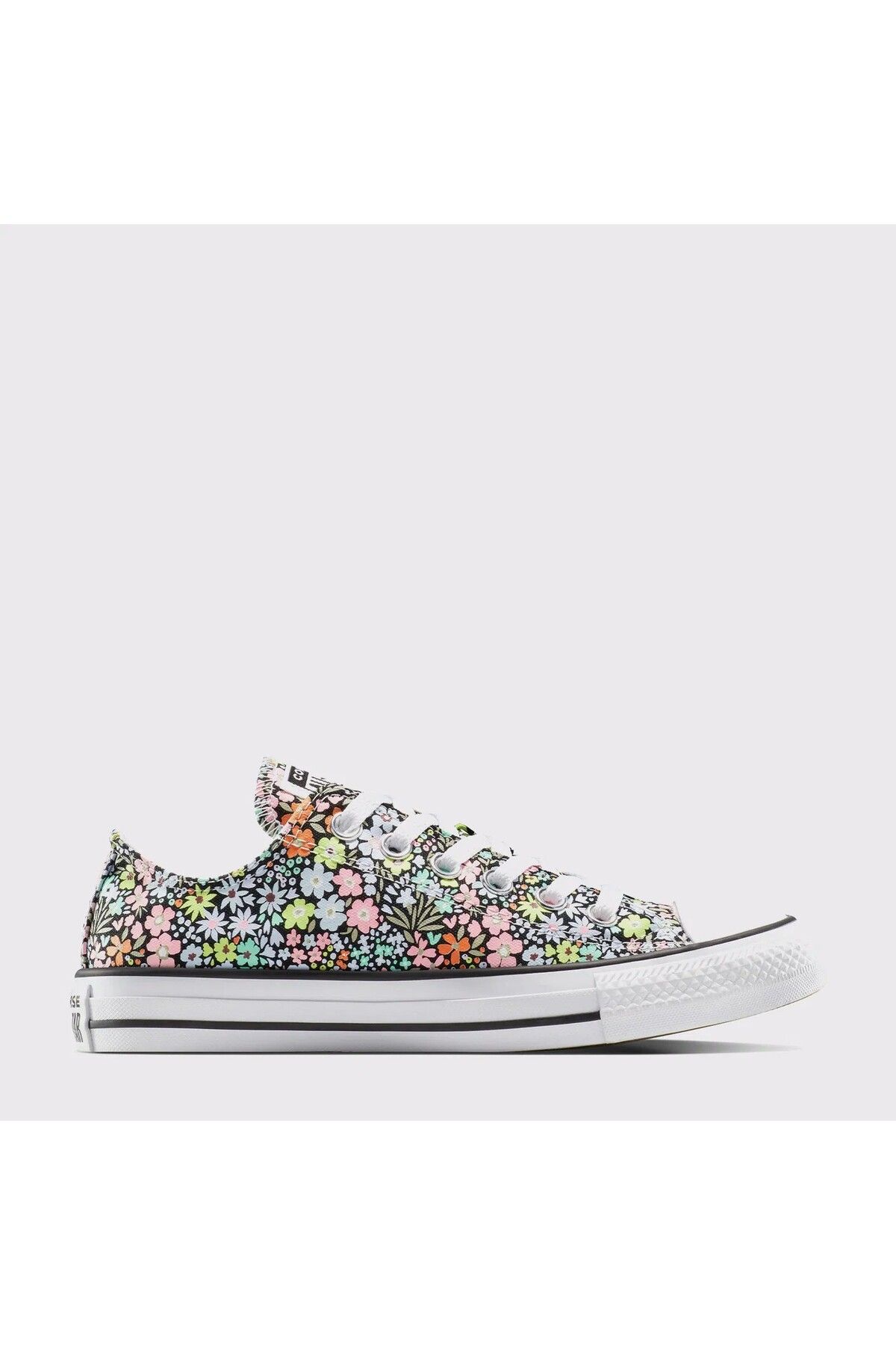 converse Unisex Mavi Converse Chuck Taylor All Star Mini Flowers Spor & Günlük Ayakkabı A14981C-Blueberry