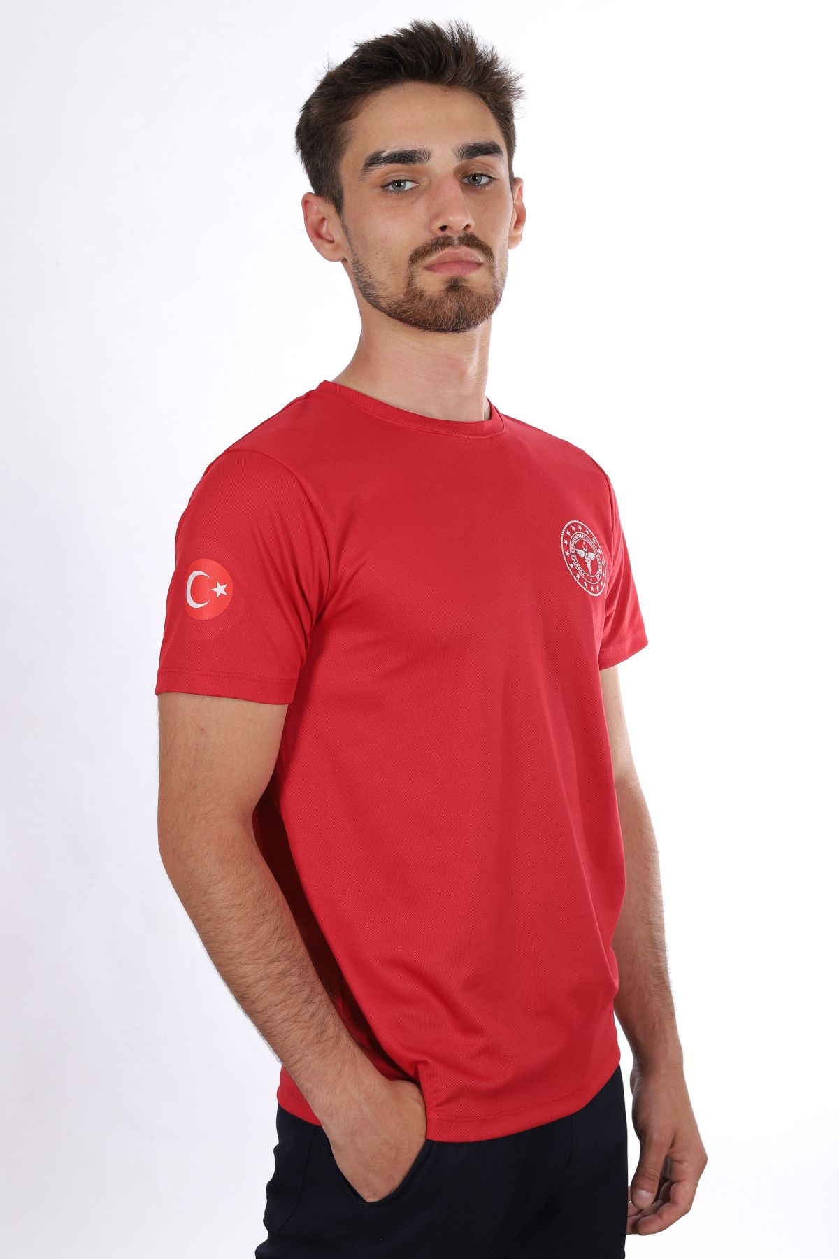 Pratik Medikal 112 Acil Sağlık Dry Touch Bisiklet Yaka Tişört Unisex