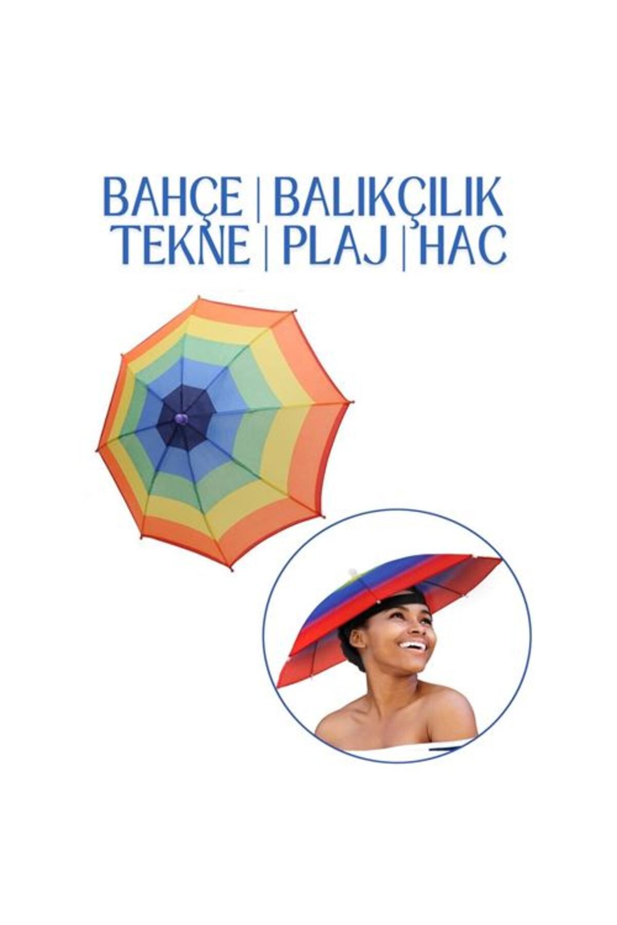 Toptan Bulurum Relax Eller Serbest 4 Mevsim Kafa Şemsiyesi