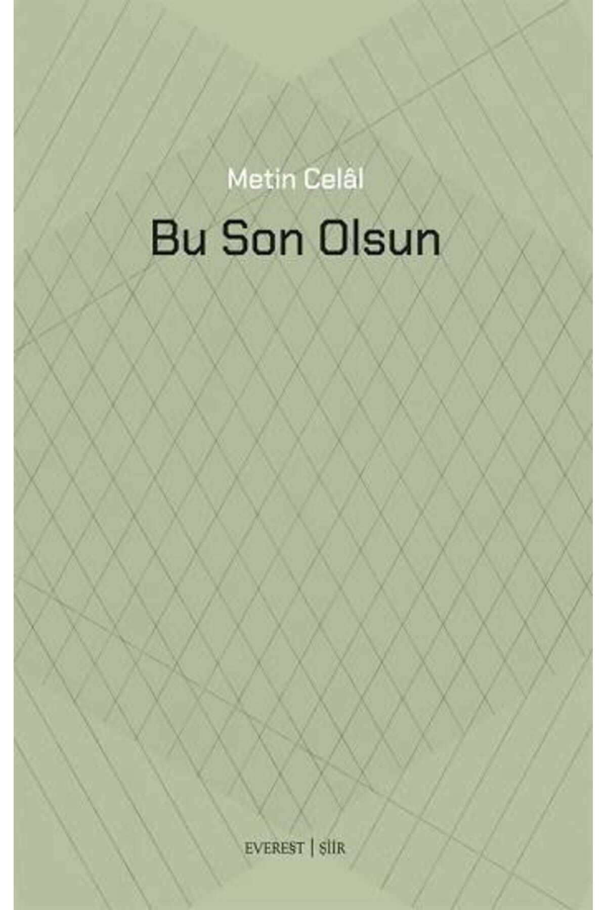 Everest Yayınları Bu Son Olsun