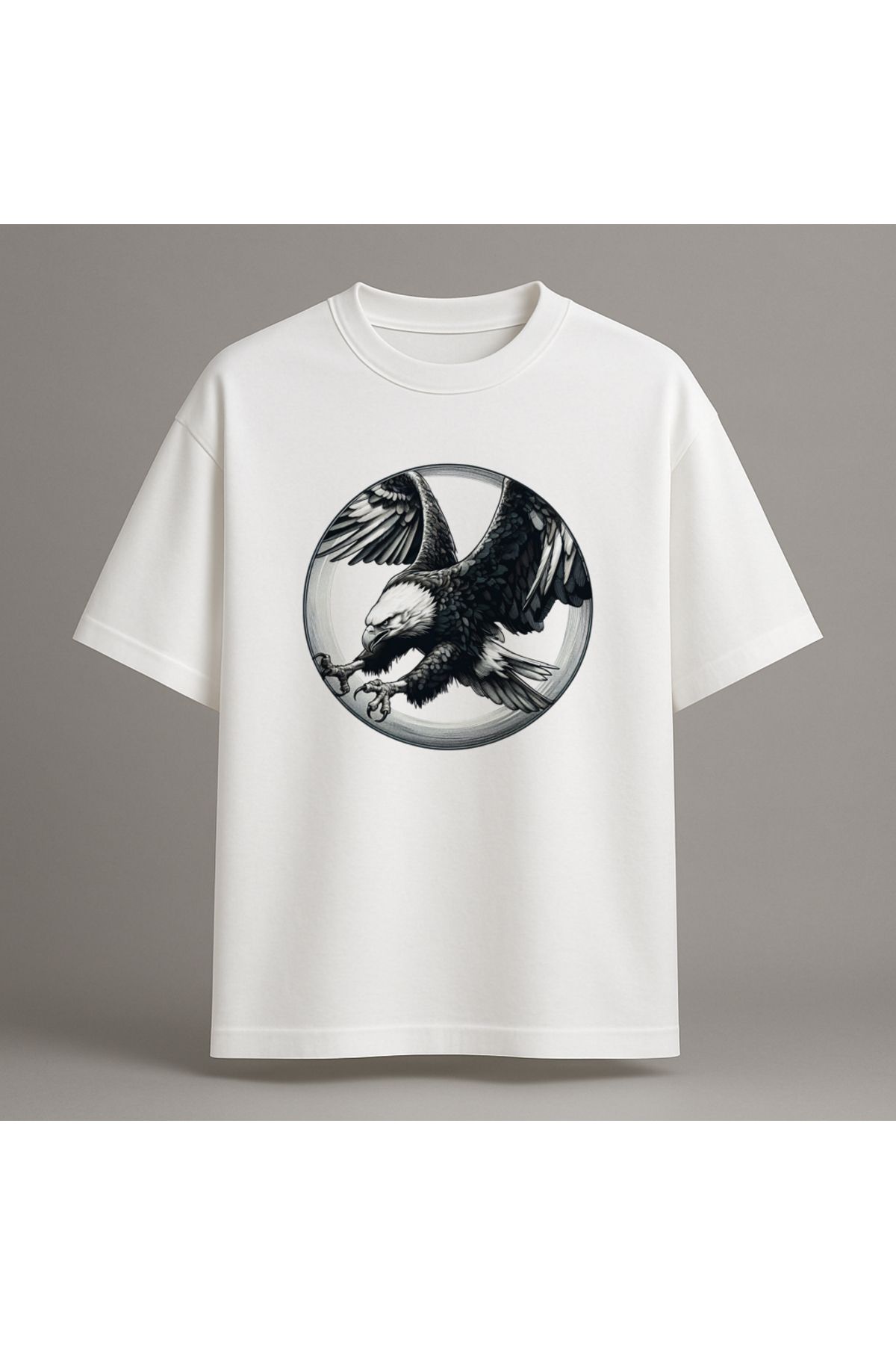 Fuco Supply Beyaz Oversize Baskılı Tişört – Unisex Rahat Kesim Streetwear