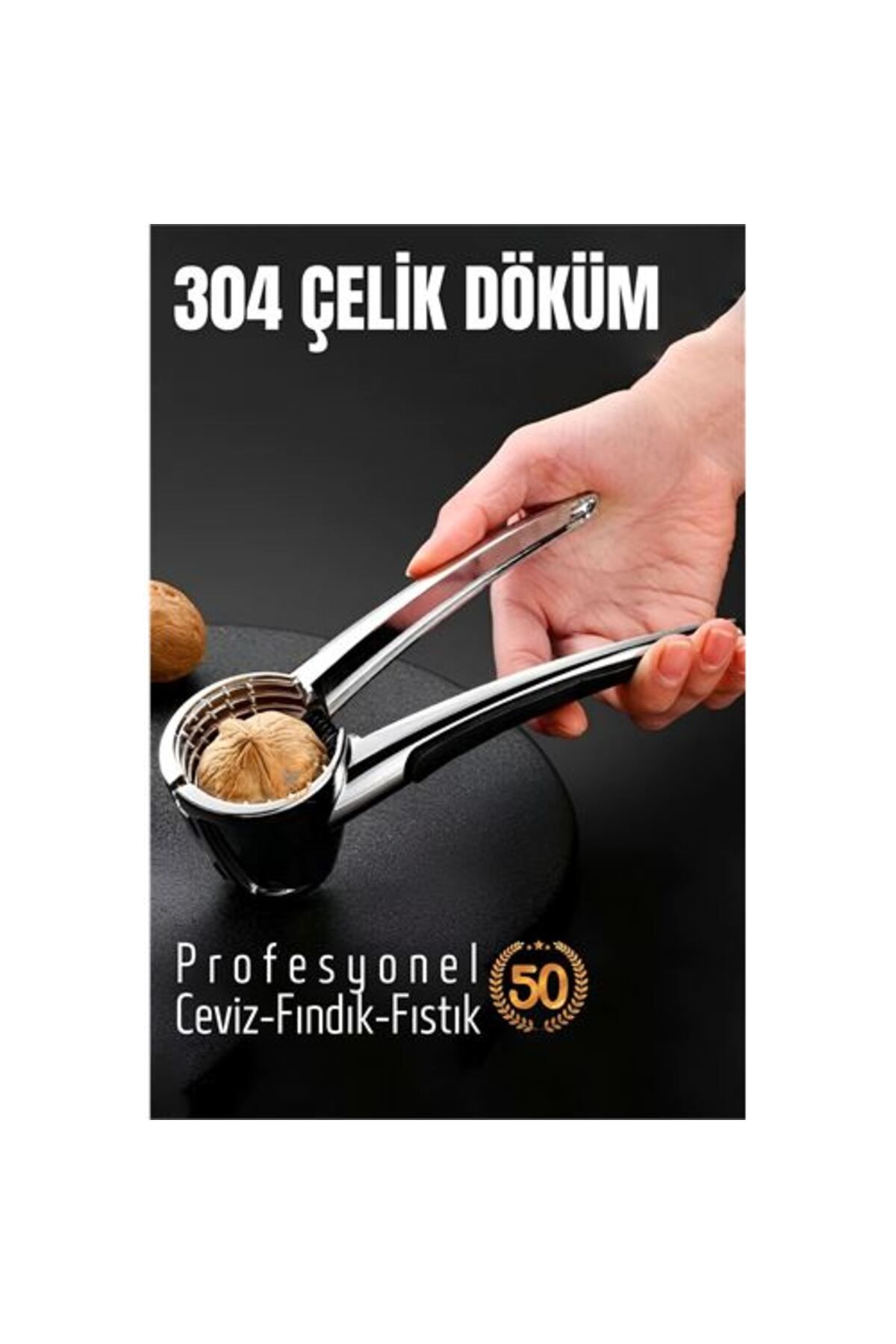 Toptan Bulurum Fındık ve Ceviz Kırıcı 304 Paslanmaz Çelik