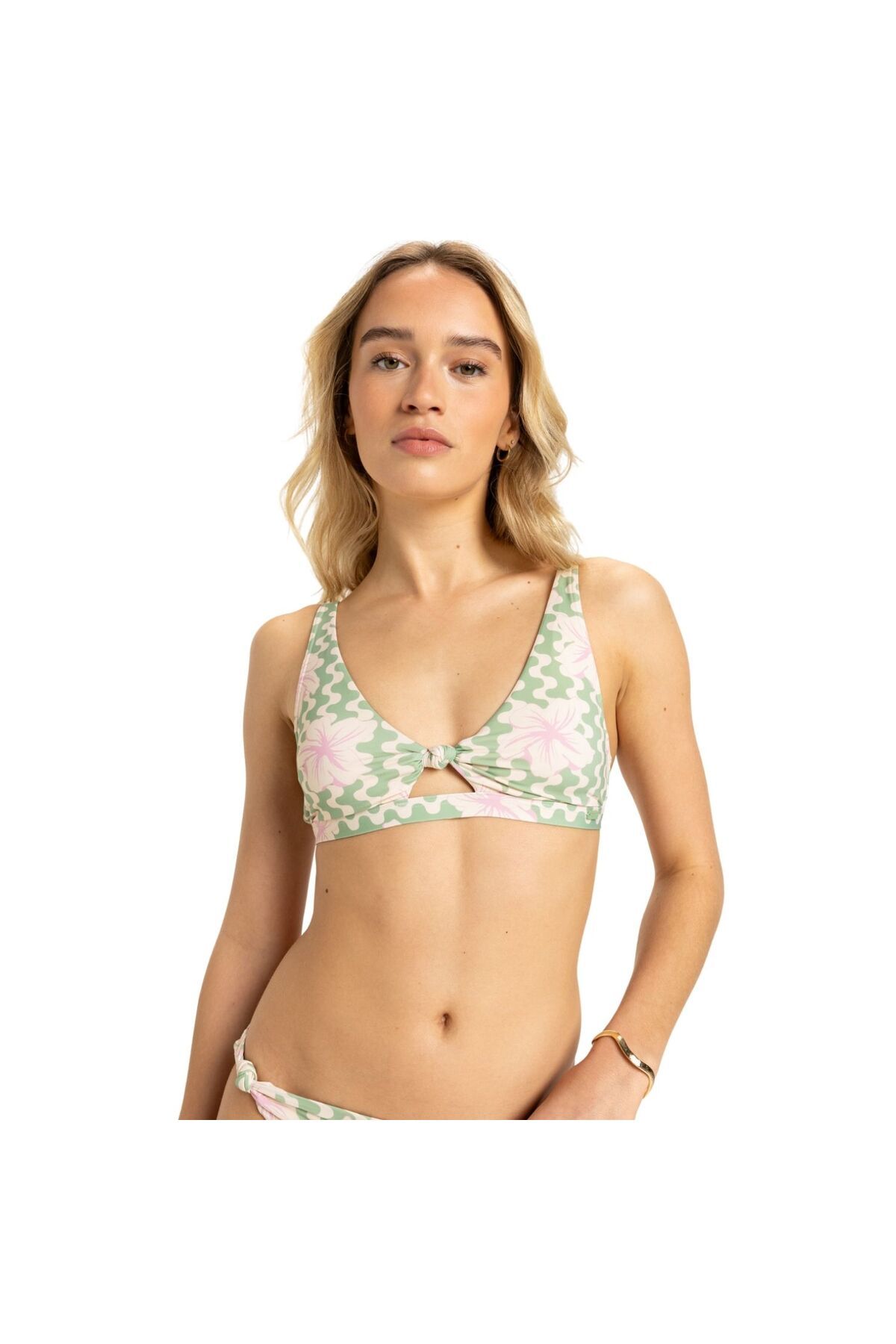 Roxy Hibiscus Daze Elong Tri Bra Kadın Bikini Üstü