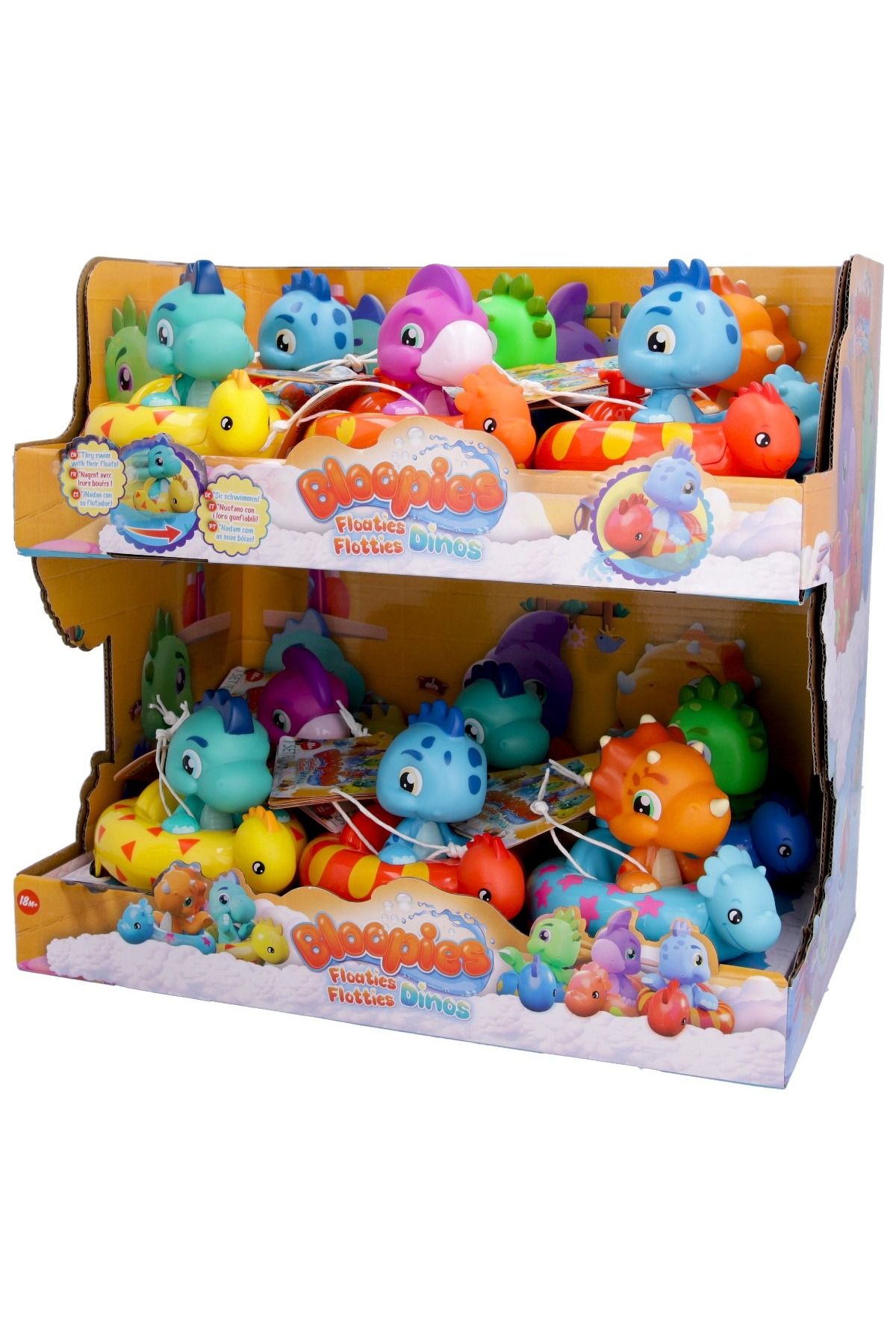 Bloopies-- Dinosaur Floaties bath toy, various models 1