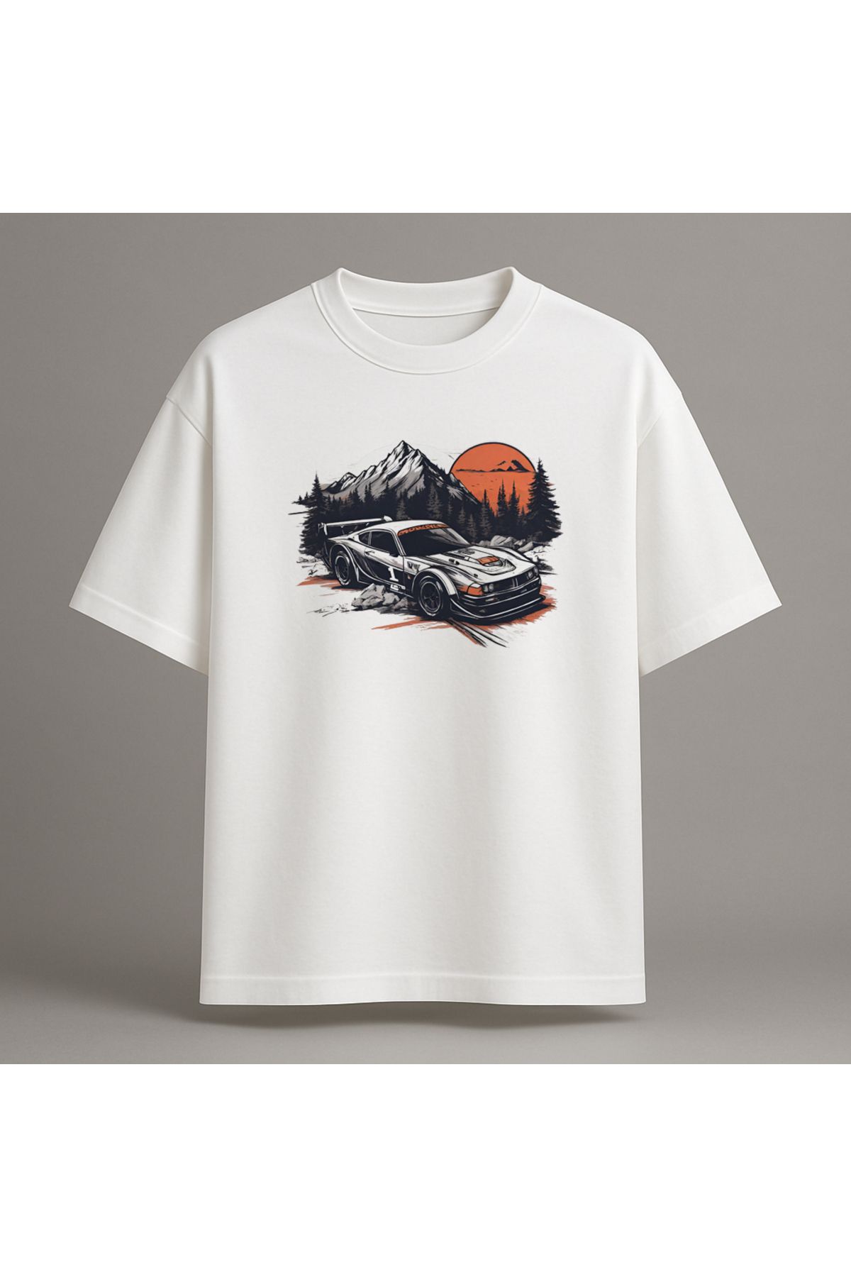 Fuco Supply Beyaz Oversize Baskılı Tişört – Unisex Rahat Kesim Streetwear