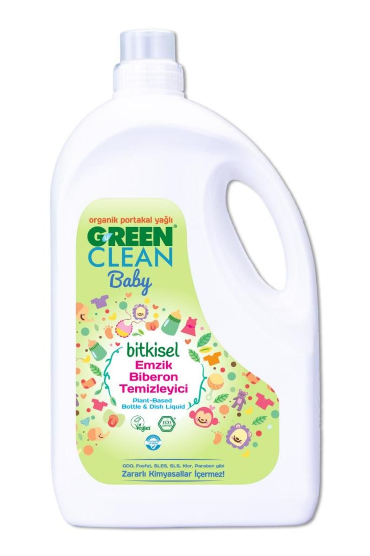 Toptan Bulurum Green Clean Baby Bitkisel Emzik Biberon Temizleyici 2750ml