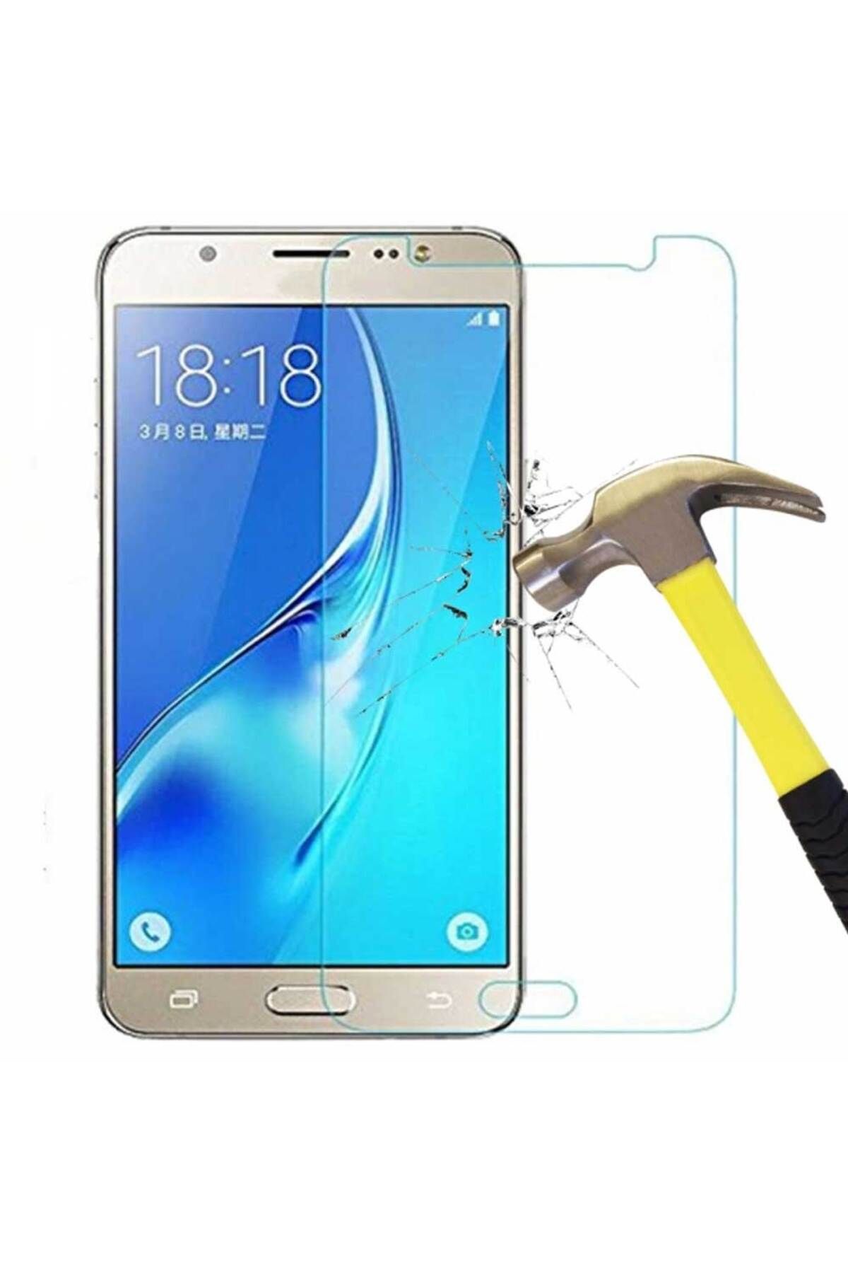Tekamo Samsung Galaxy J5 Uyumlu Temperli Kırılmaz Cam Ekran Koruyucu