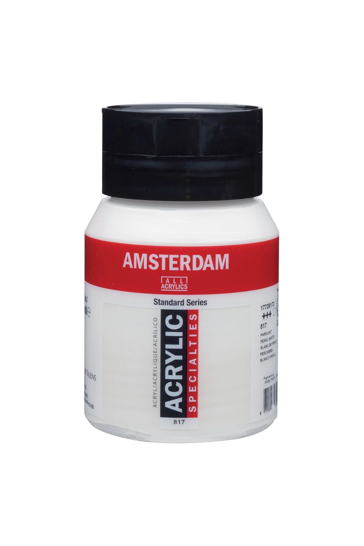 Talens Amsterdam Akrilik Boya Standart Series 500ml 817 Pearl White