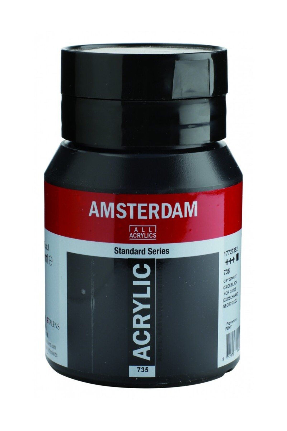Talens Amsterdam Akrilik Boya Standart Series 500ml 735 Oxyde Black