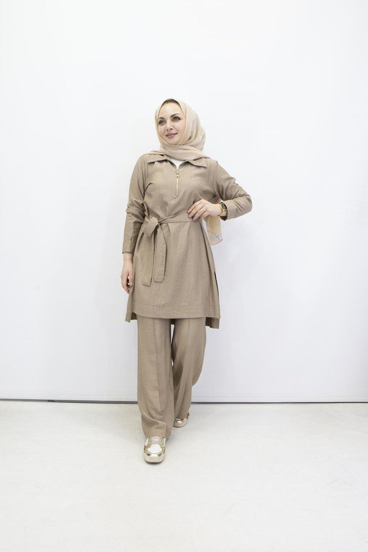 feray kaya 0292 Tunik Pantolon Takım