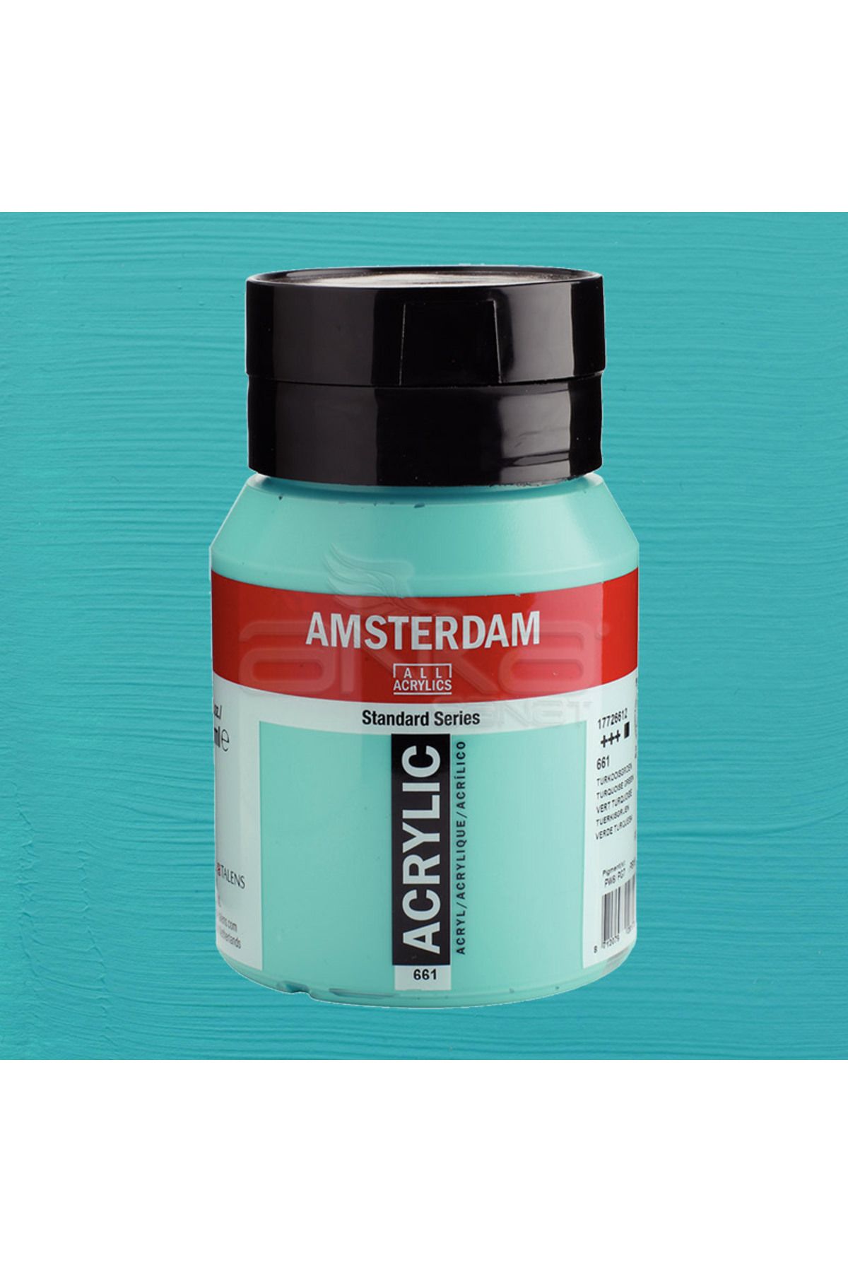 Talens Amsterdam Akrilik Boya Standart Series 500ml 661 Turquoise Green
