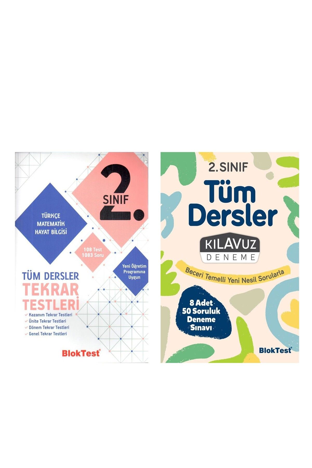 Ankara Kitap Merkezi Bloktest Yayınları 2. Sınıf Tüm Dersler Tekrar Testleri ve Kılavuz Deneme Seti 2 Kitap