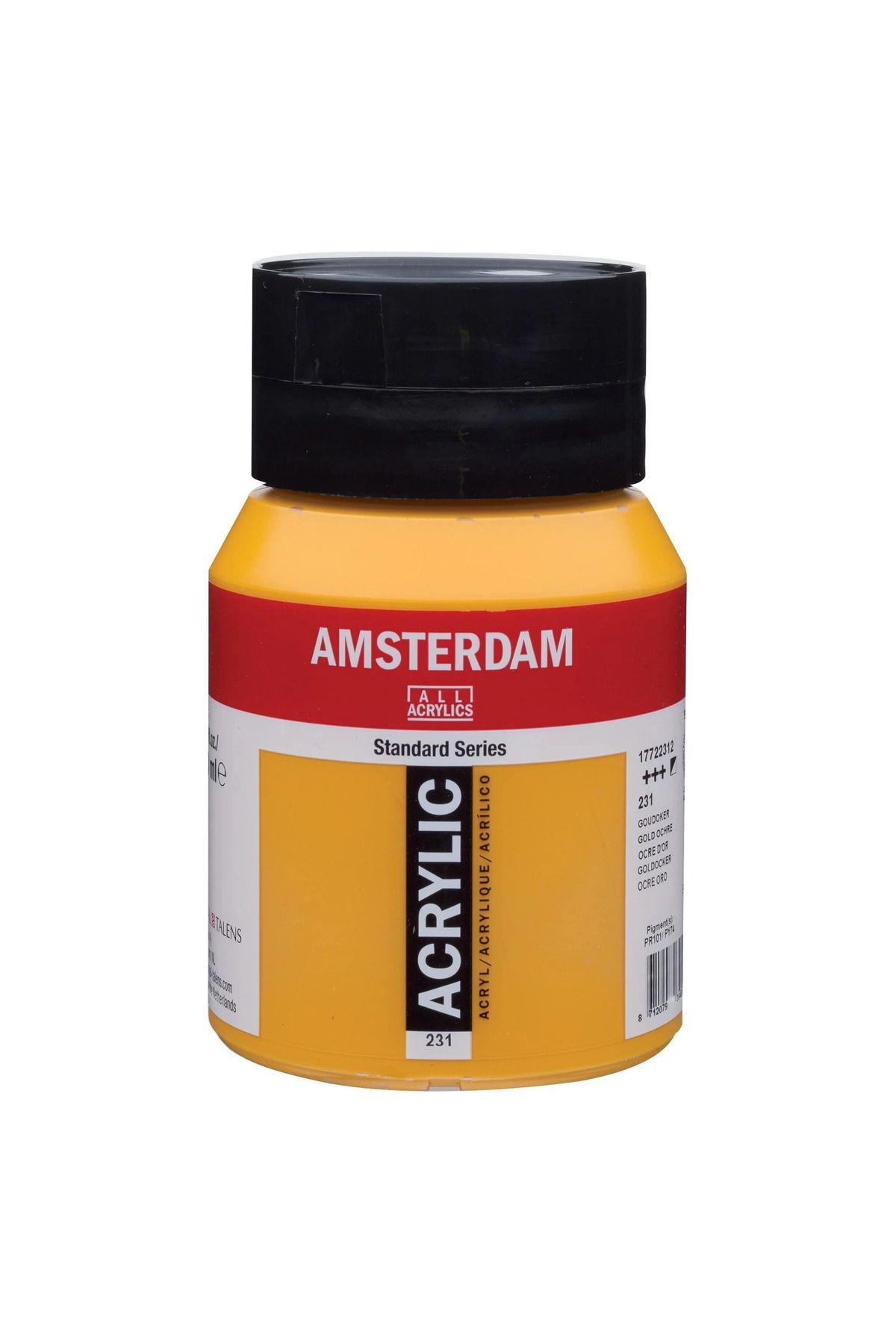 Talens Amsterdam Akrilik Boya Standart Series 500ml 231 Gold Ochre