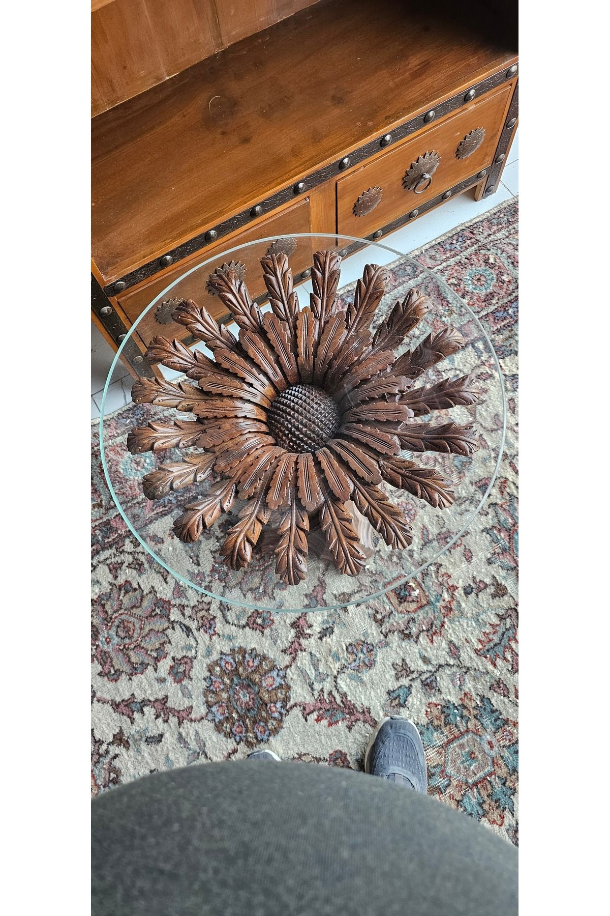 WOOD Yapraklı sehpa