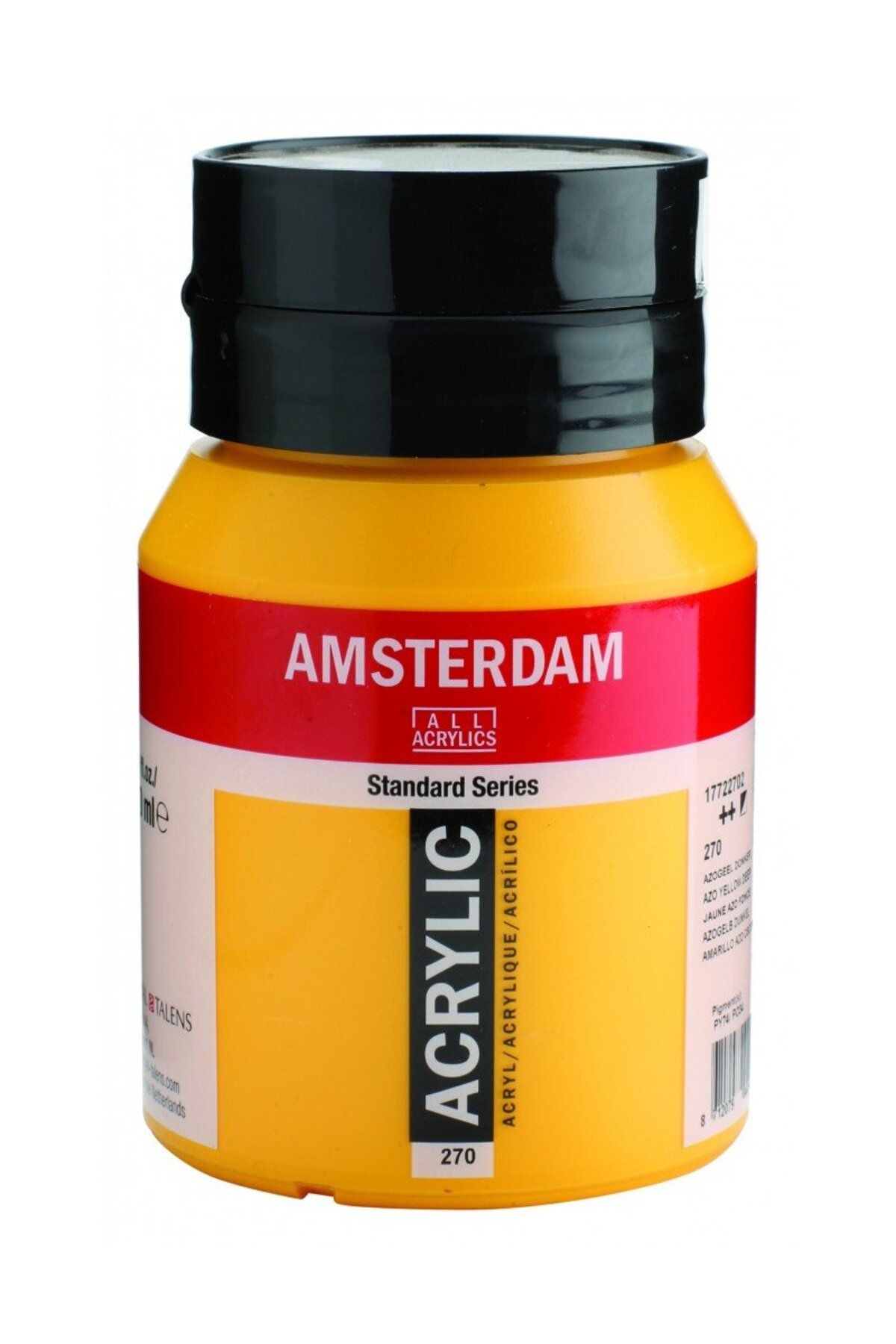 Talens Amsterdam Akrilik Boya Standart Series 500ml 270 Azo Yellow Deep