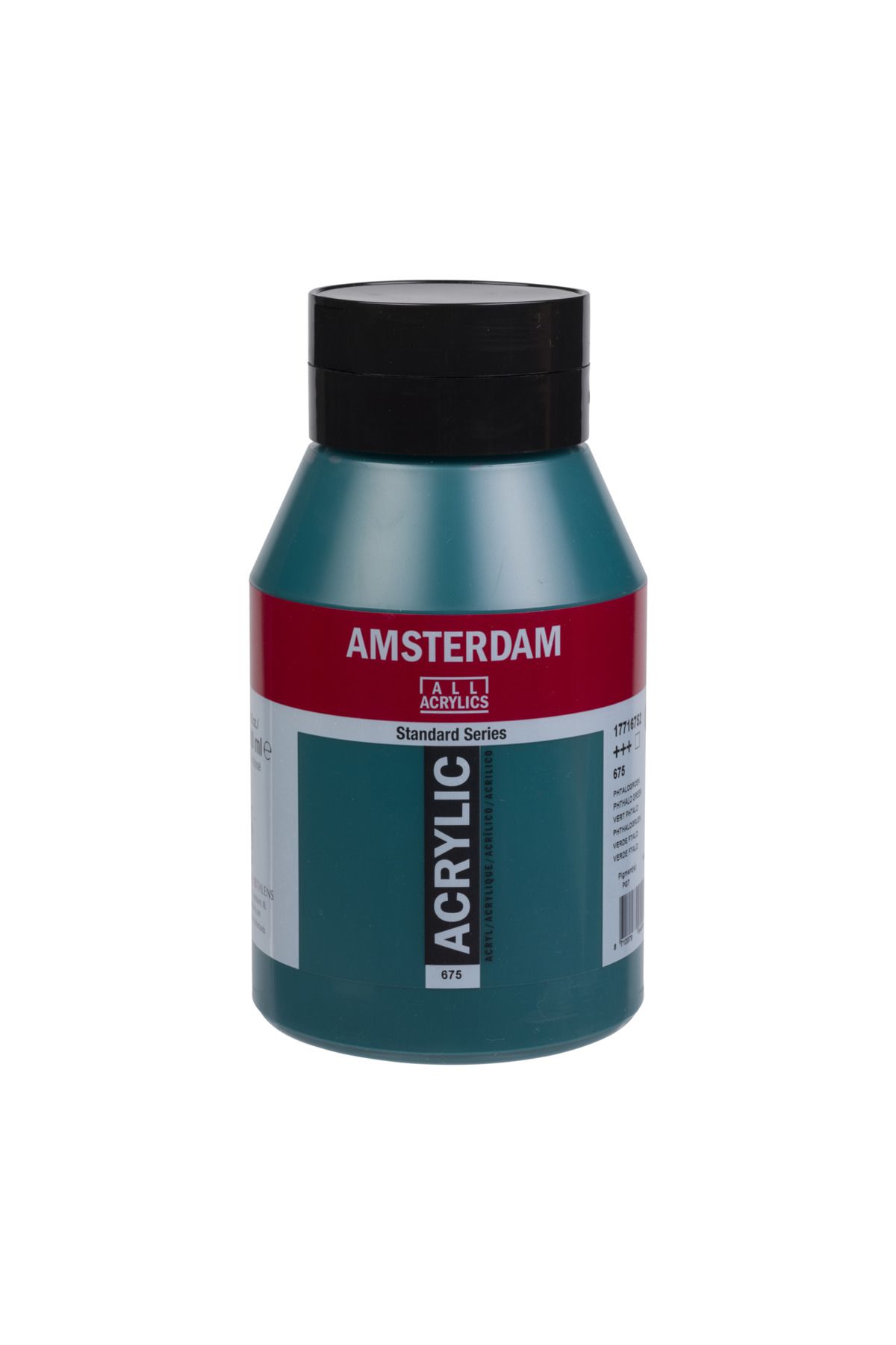 Talens Amsterdam Akrilik Boya Standart Series 500ml 675 Phthalo Green