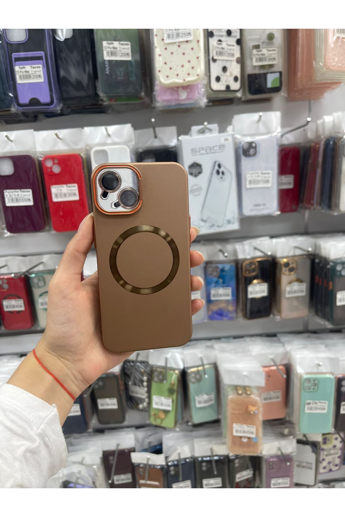 TECNOTREND İPHONE 14/15 UYUMLU MAGNEZYUM LENSLİ KILIF