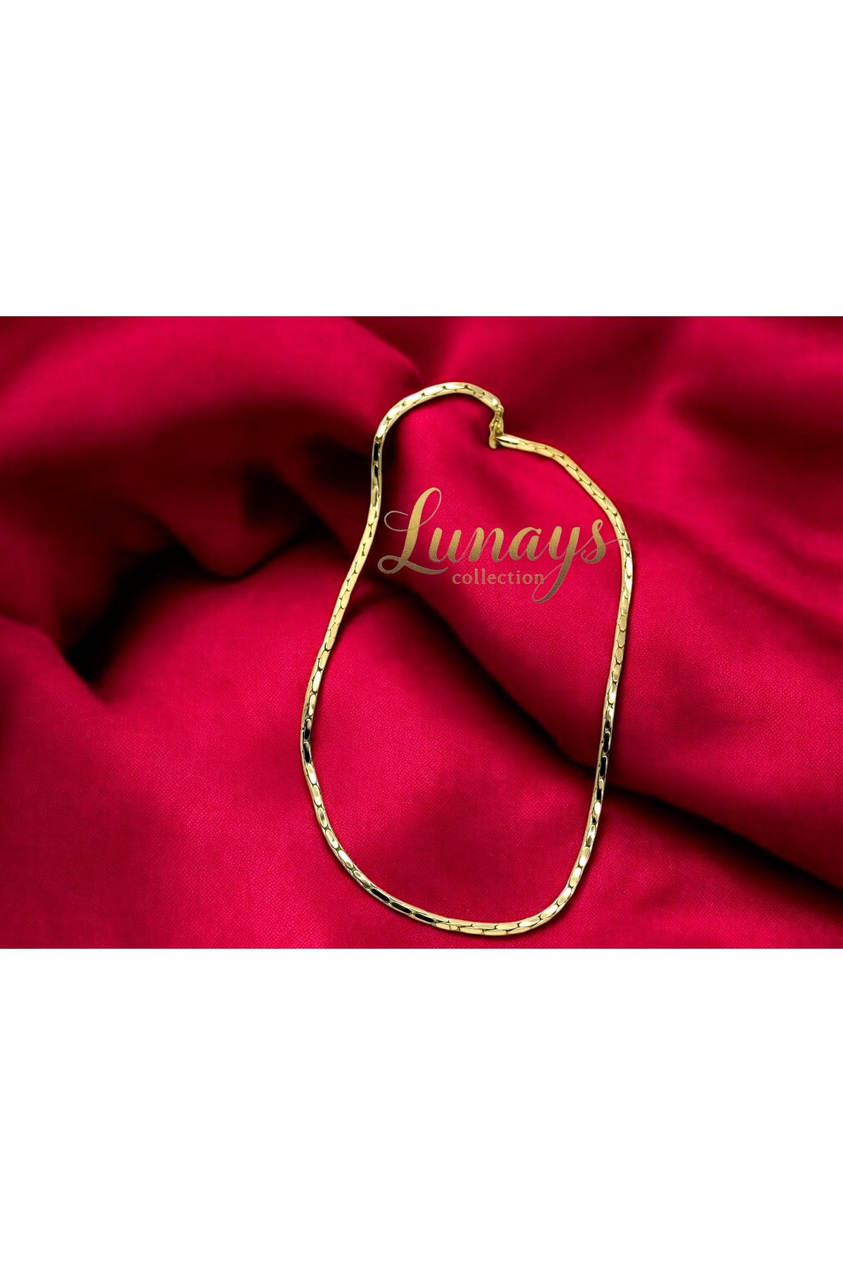 Lunays Xoping Dorika Model Zincir Kadın Kolye Gold Renk