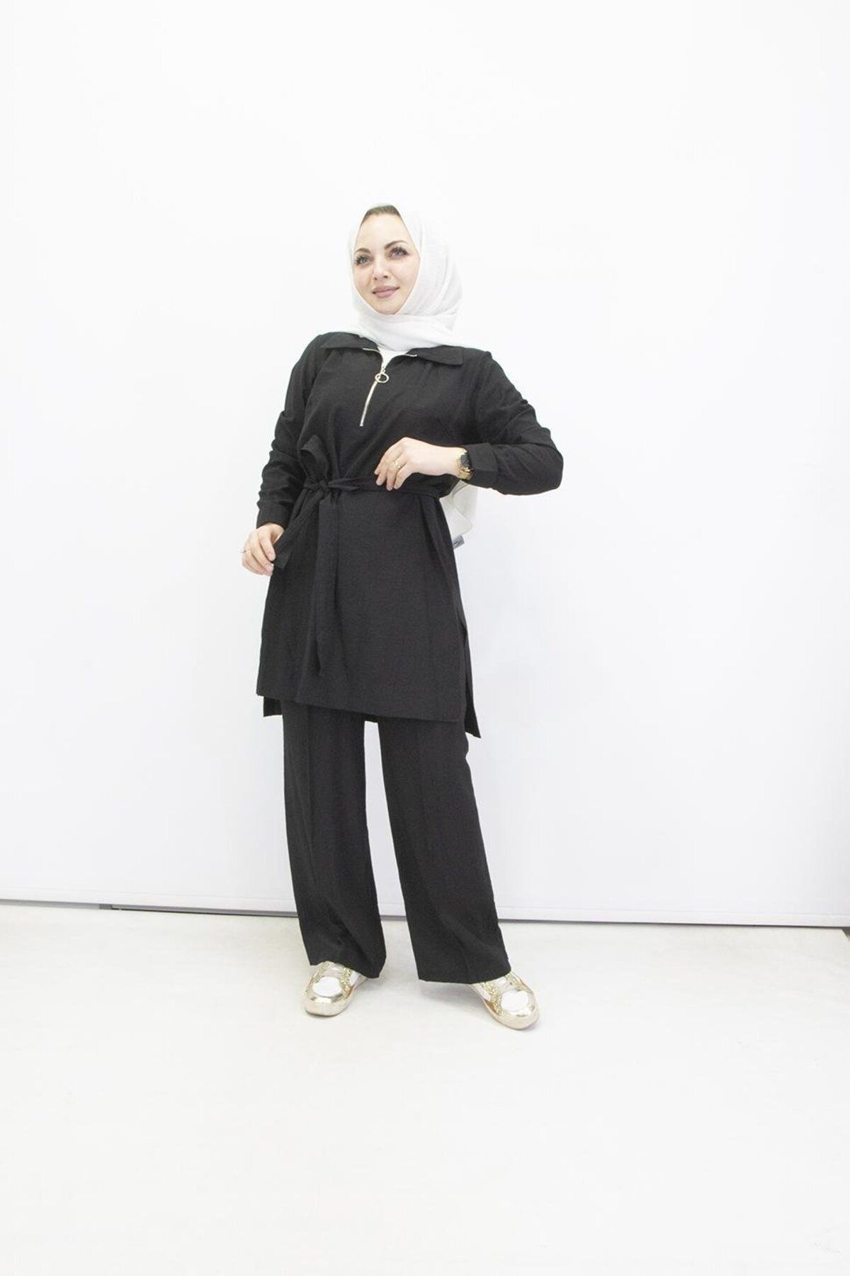 feray kaya 0292 Tunik Pantolon Takım
