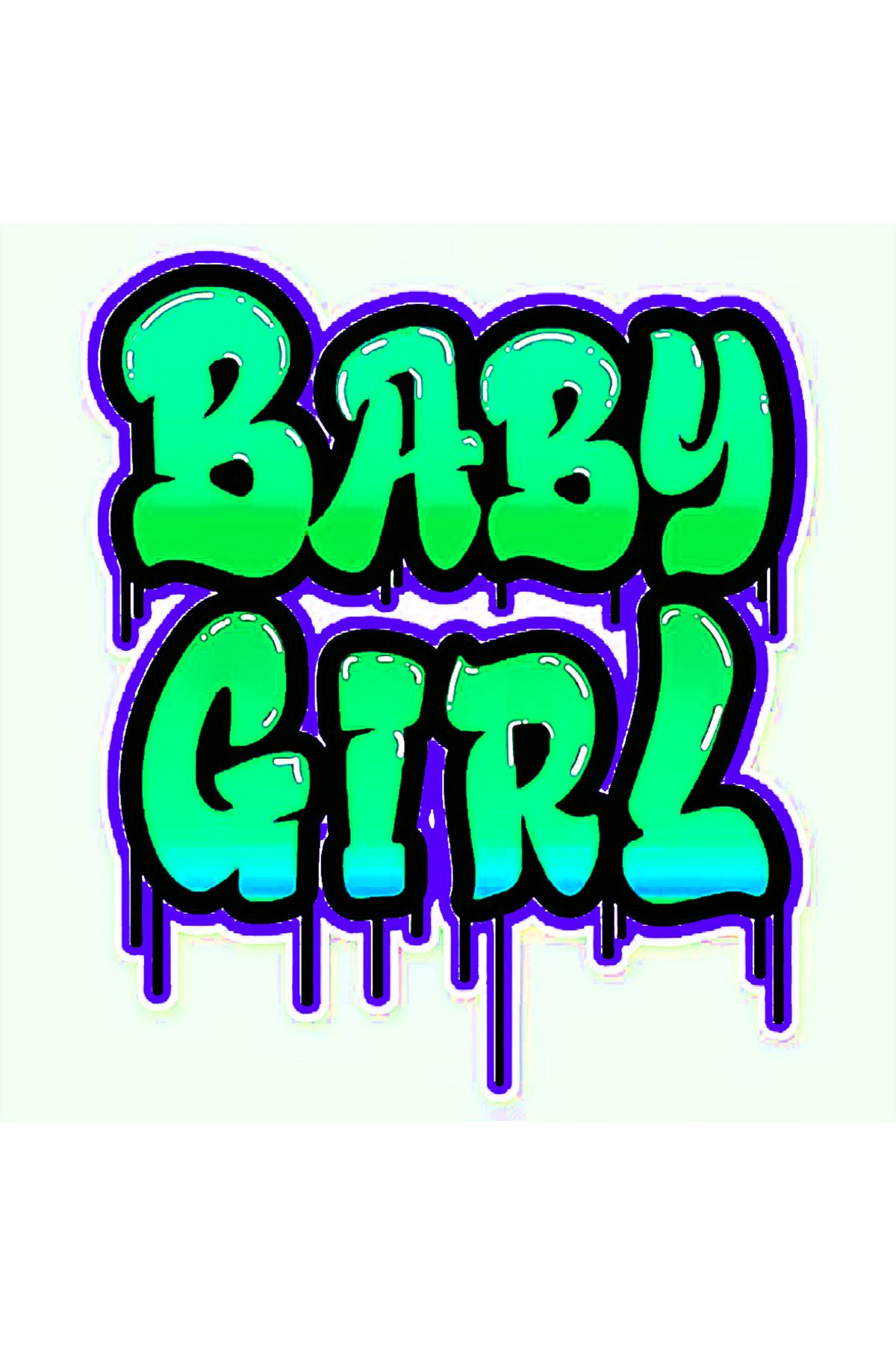Docima Motosiklet Sticker BABY GRİL