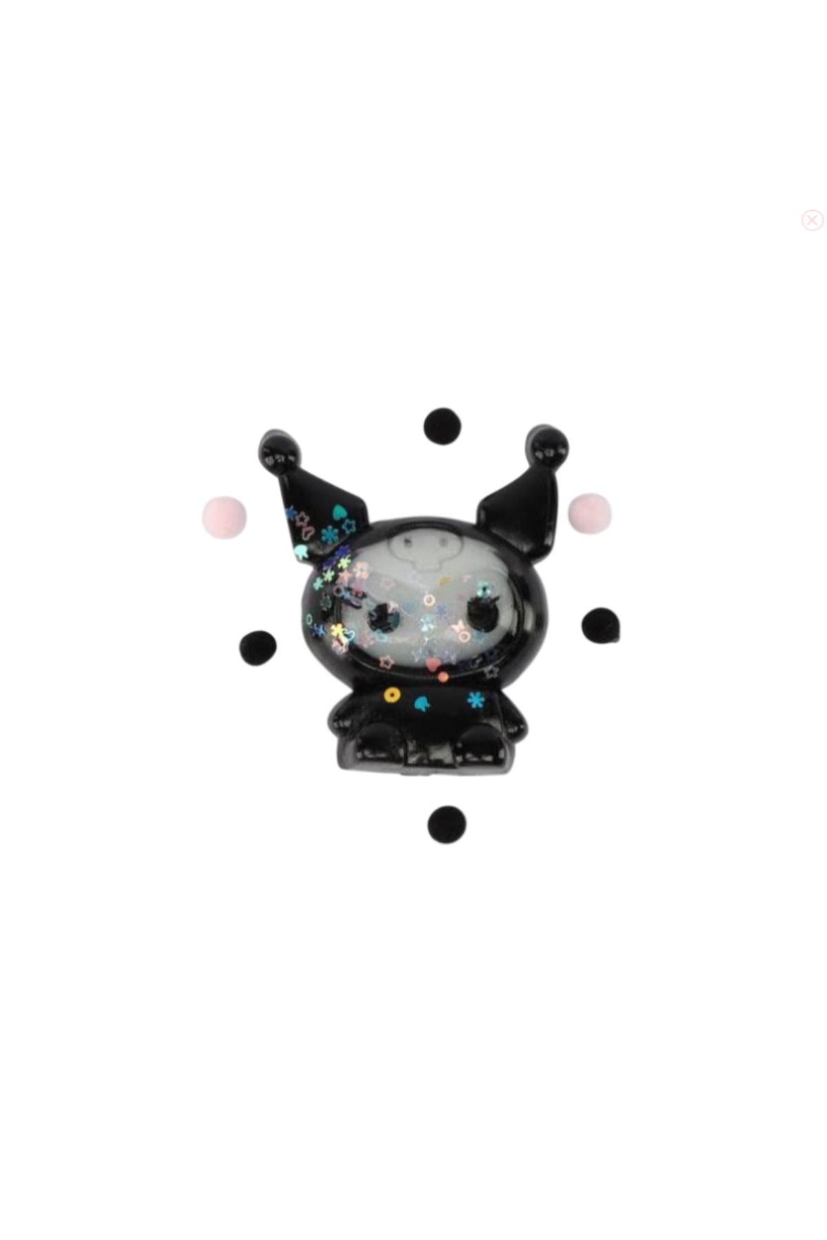Bizde Ne Yok ki Kuromi Siyah Sukuşi Squishy Oyuncak Stres Oyuncak