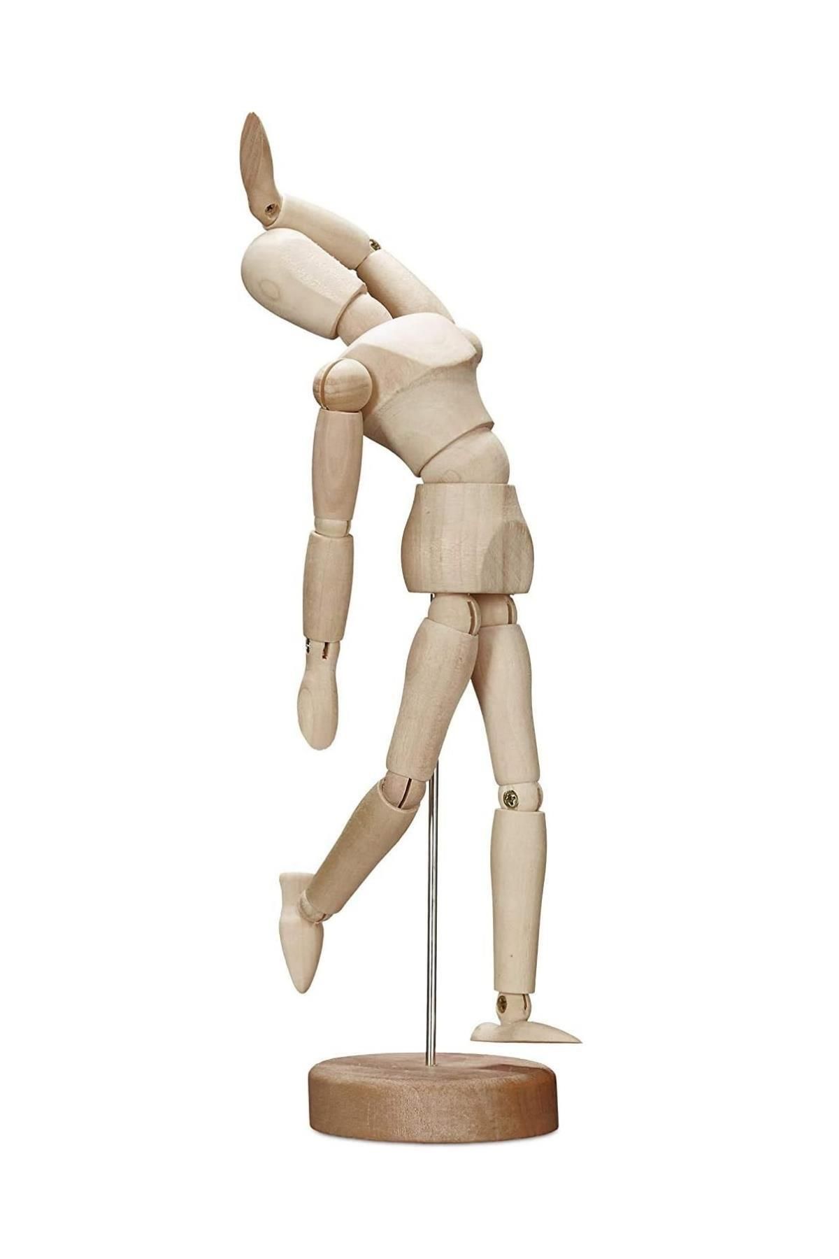 Dünyadan Hediyeler Eskiz Mankeni Ahşap Model 20 cm Manken Modelling