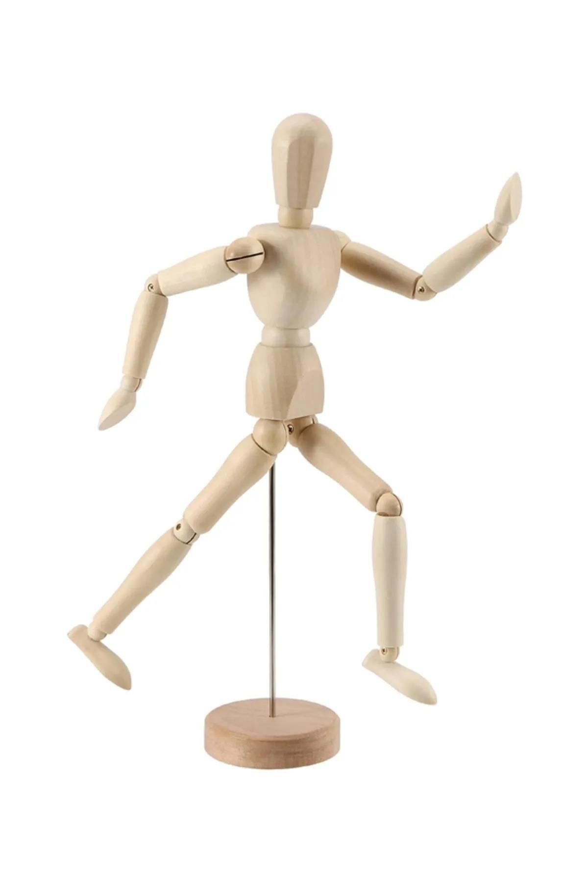 Dünyadan Hediyeler Eskiz Mankeni Ahşap Model 15 cm Manken Modelling