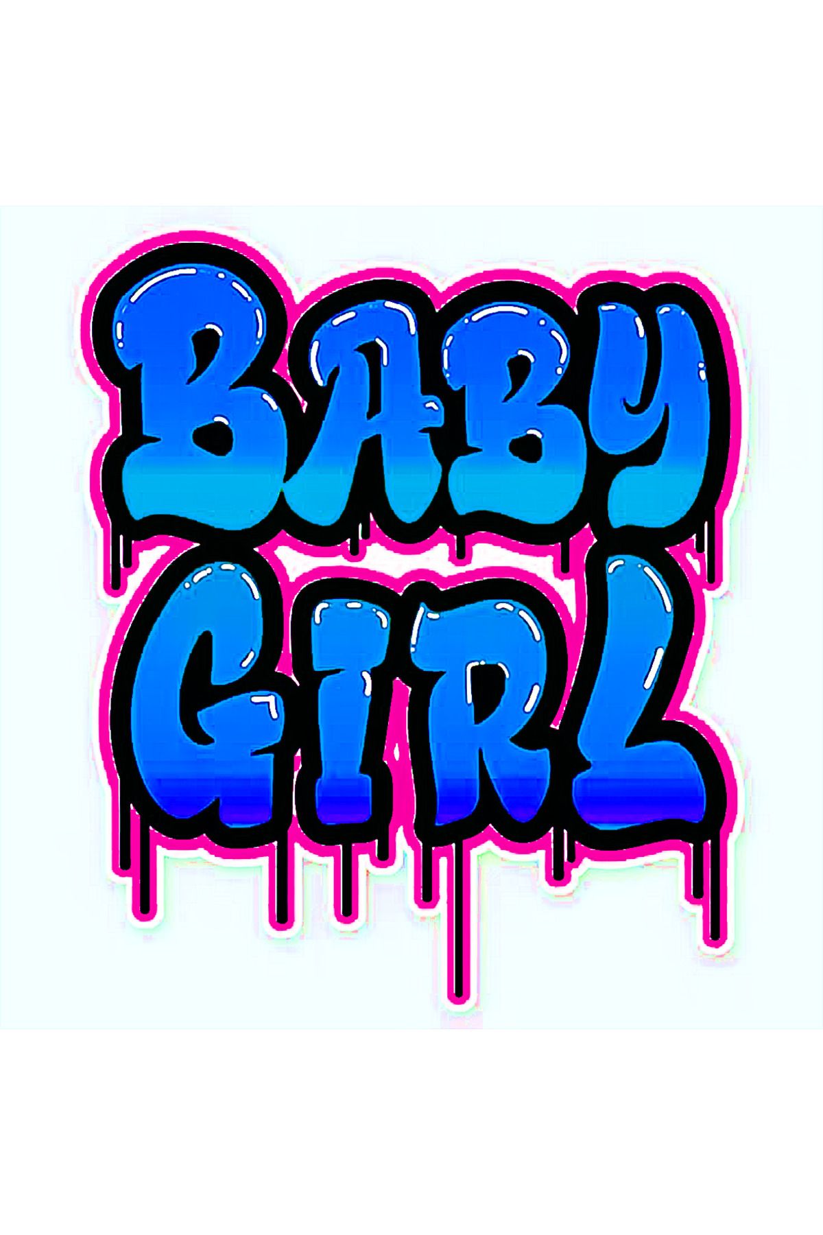 Docima Motosiklet Sticker BABY GRİL