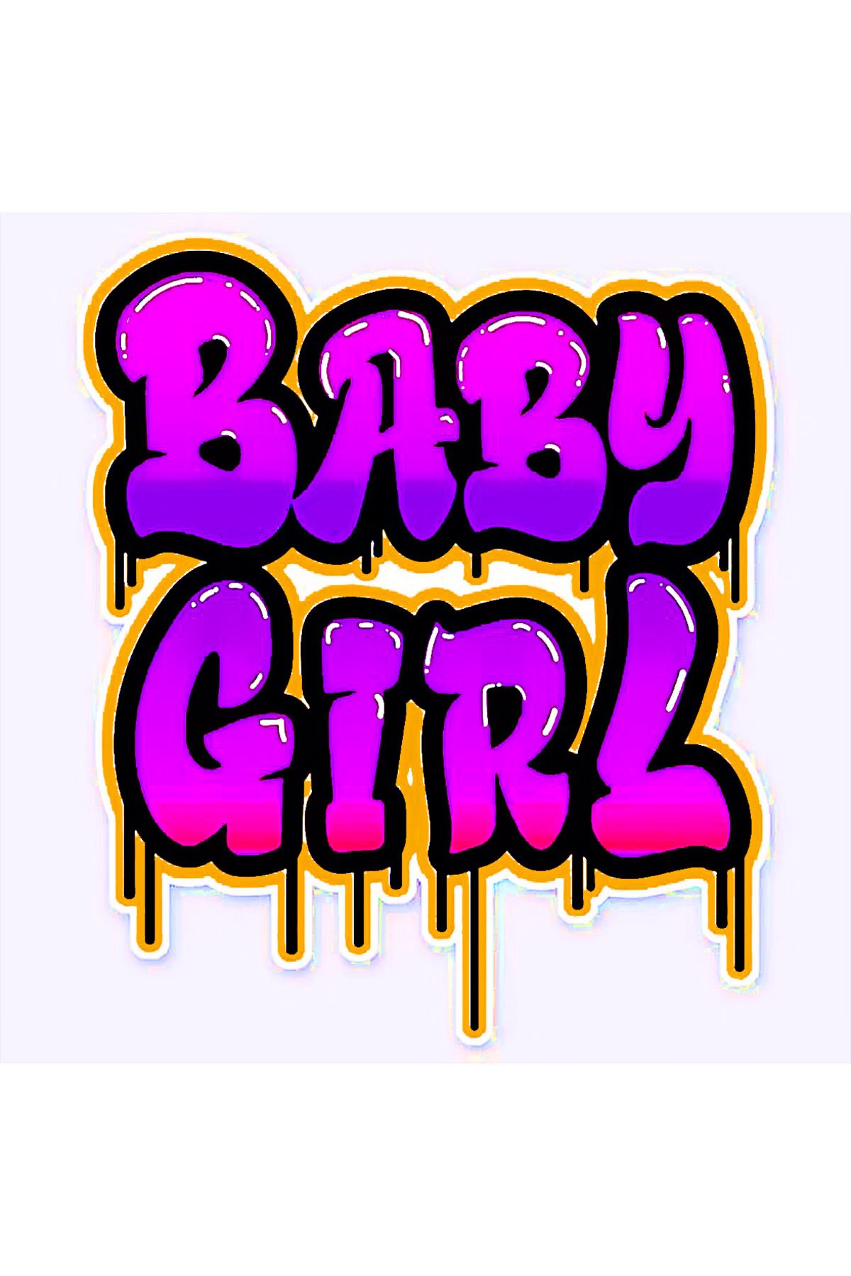 Docima Motosiklet Sticker BABY GRİL